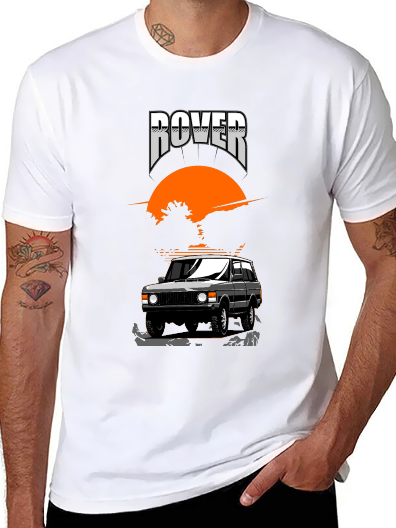 Rover Graphic T-Shirt - Classic Automotive Design