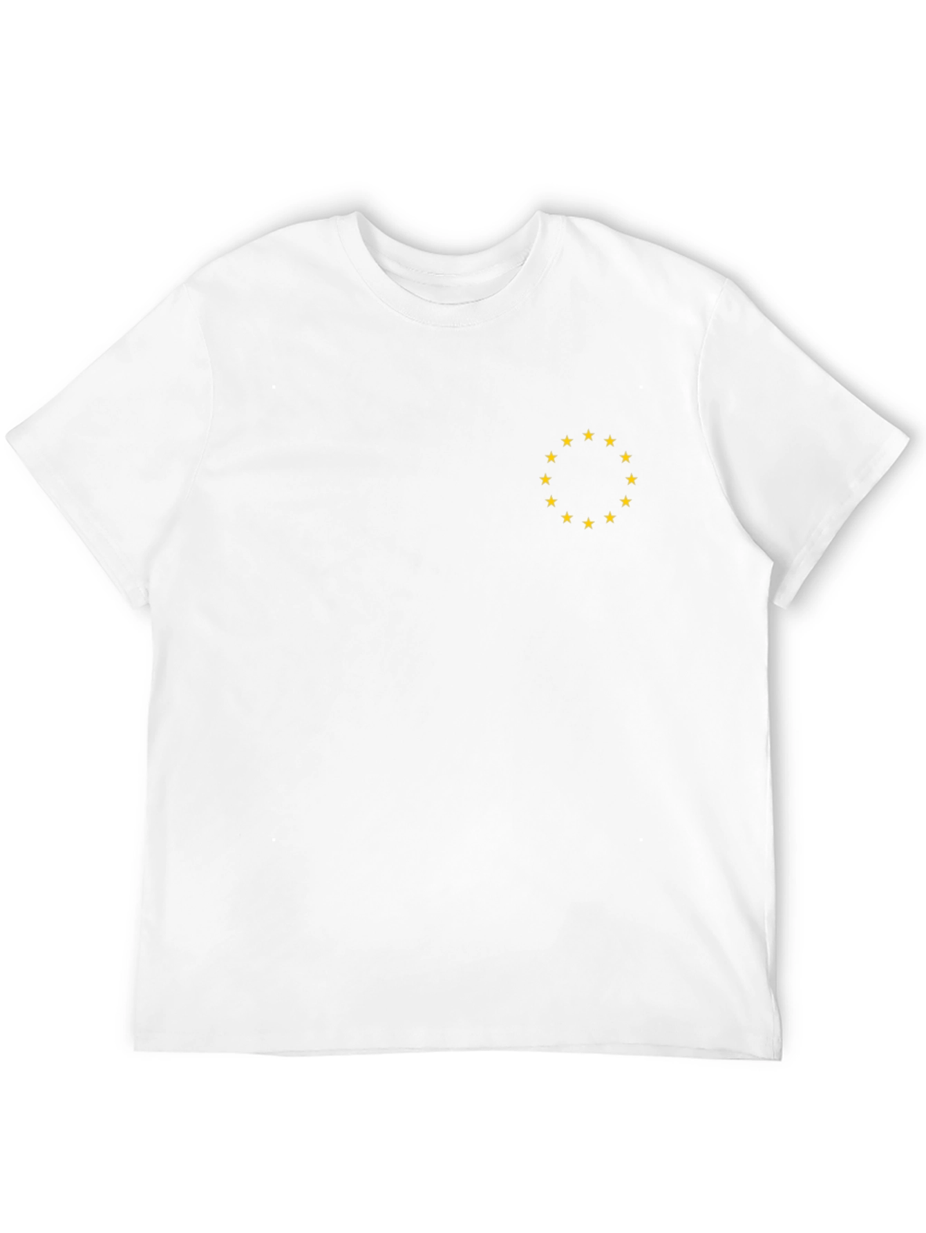 Black T-Shirt with Circle of Stars