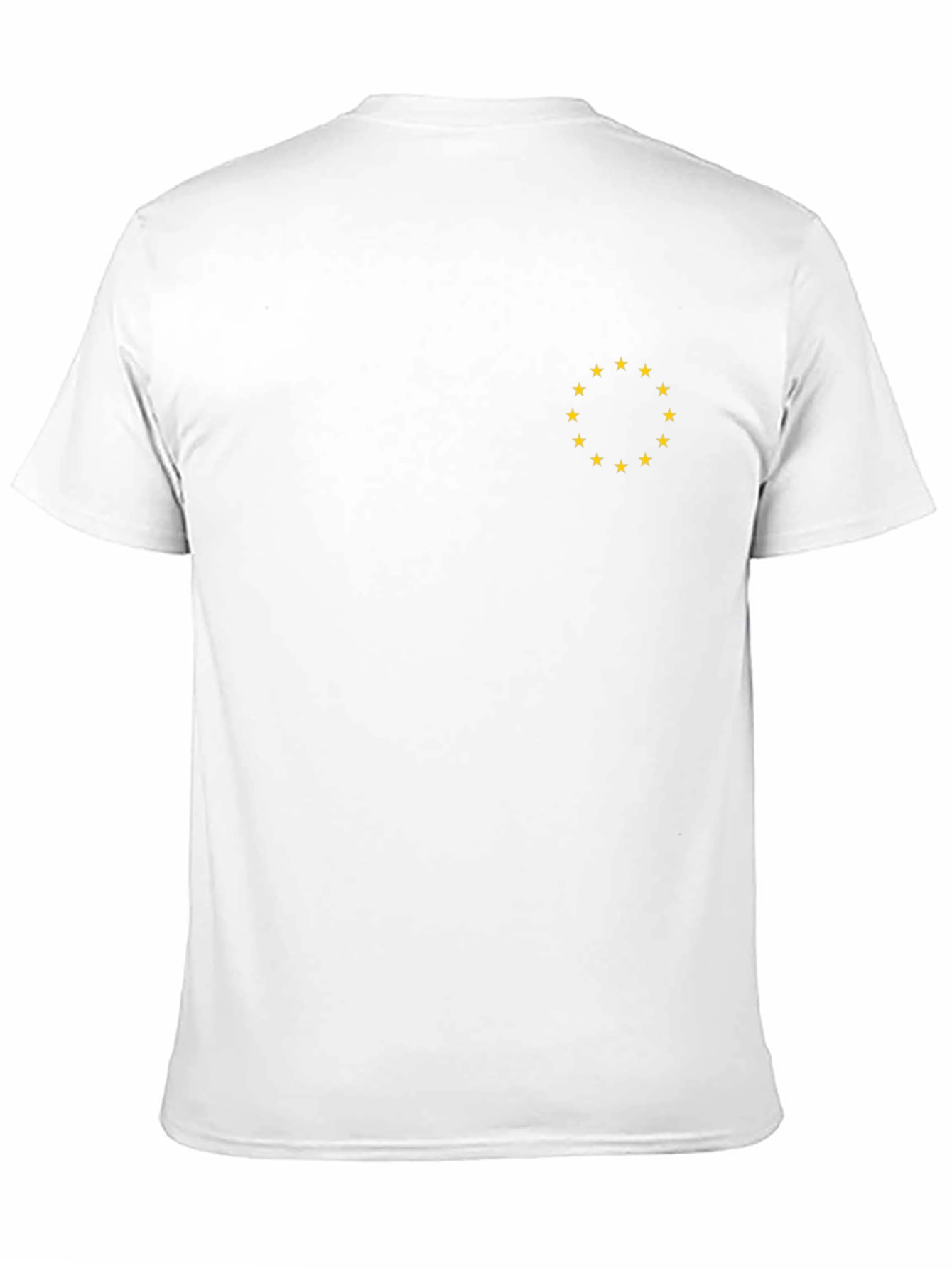Black T-Shirt with Circle of Stars