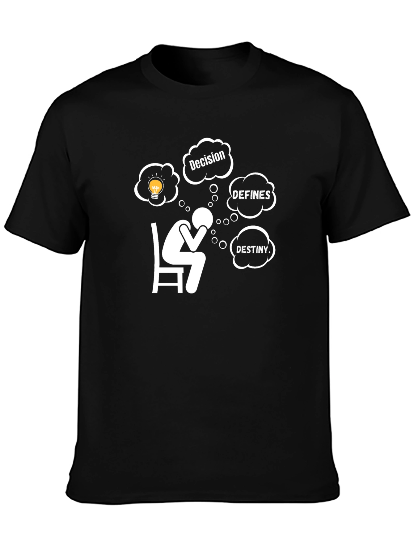 Decision Defines Destiny Graphic T-Shirt