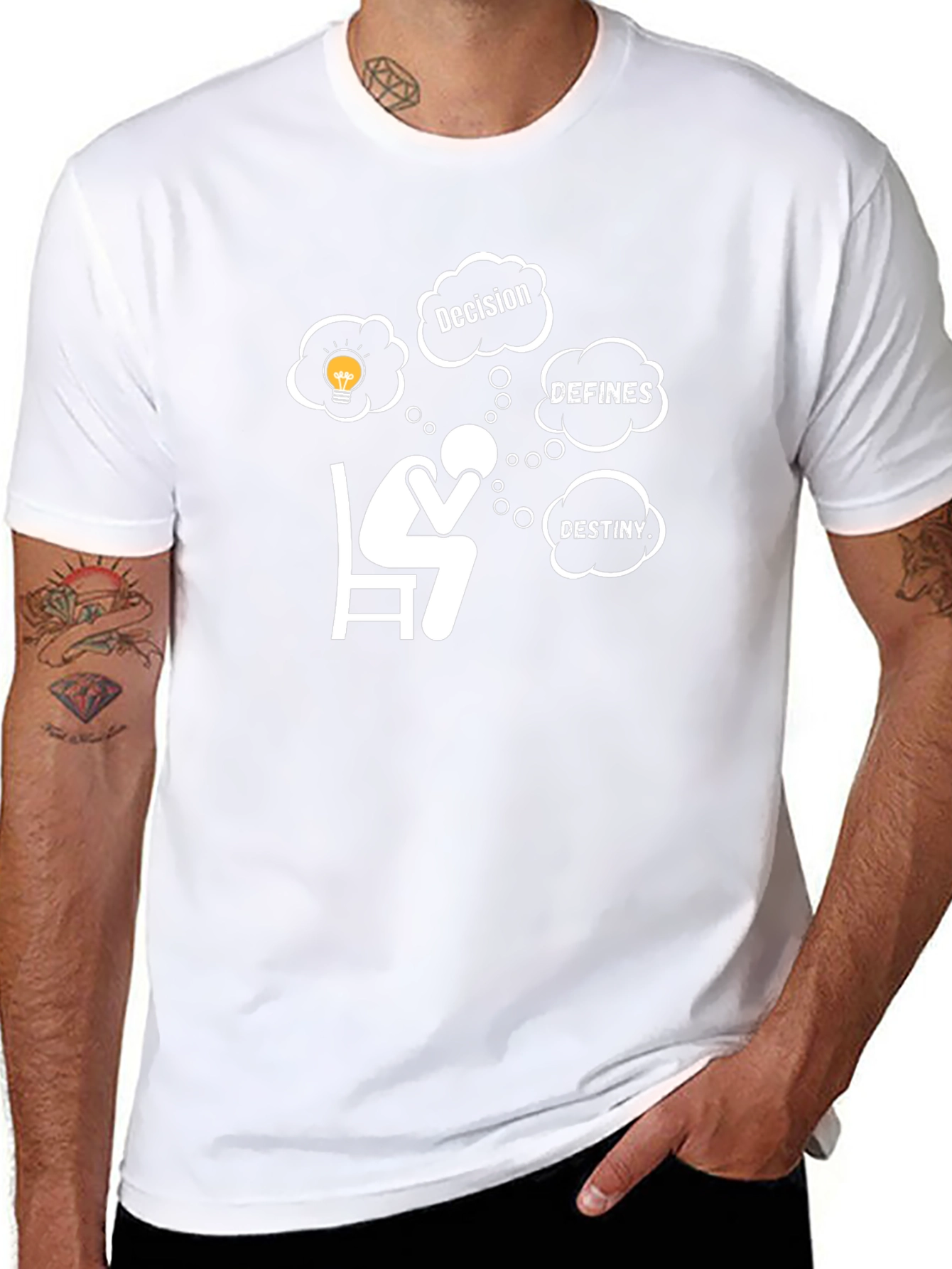 Decision Defines Destiny Graphic T-Shirt