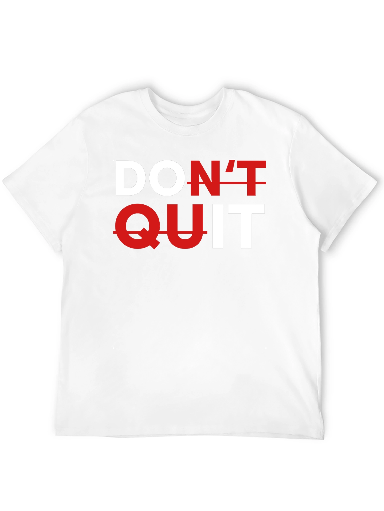 Dont Quit Black Graphic Tee