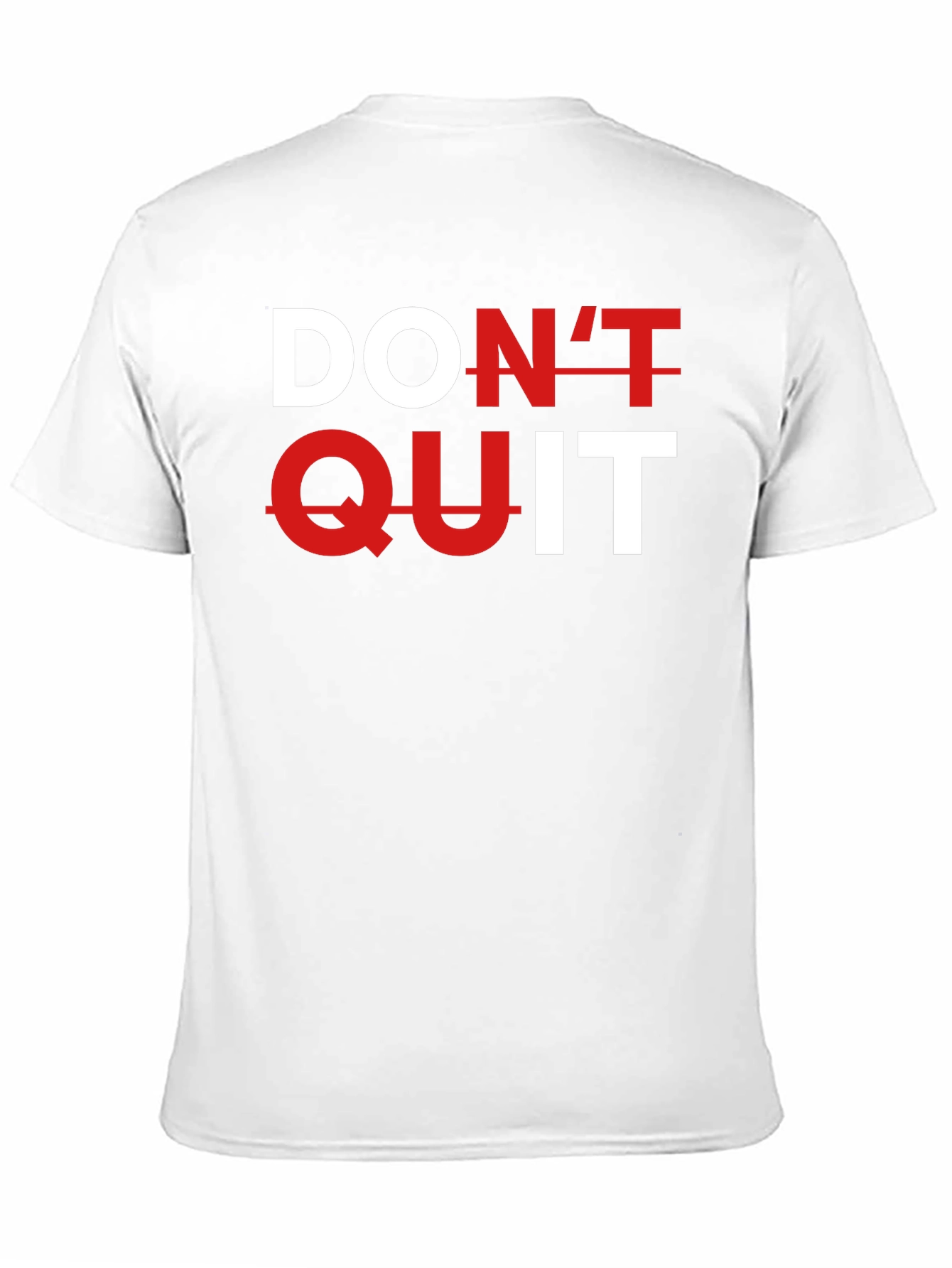 Dont Quit Black Graphic Tee