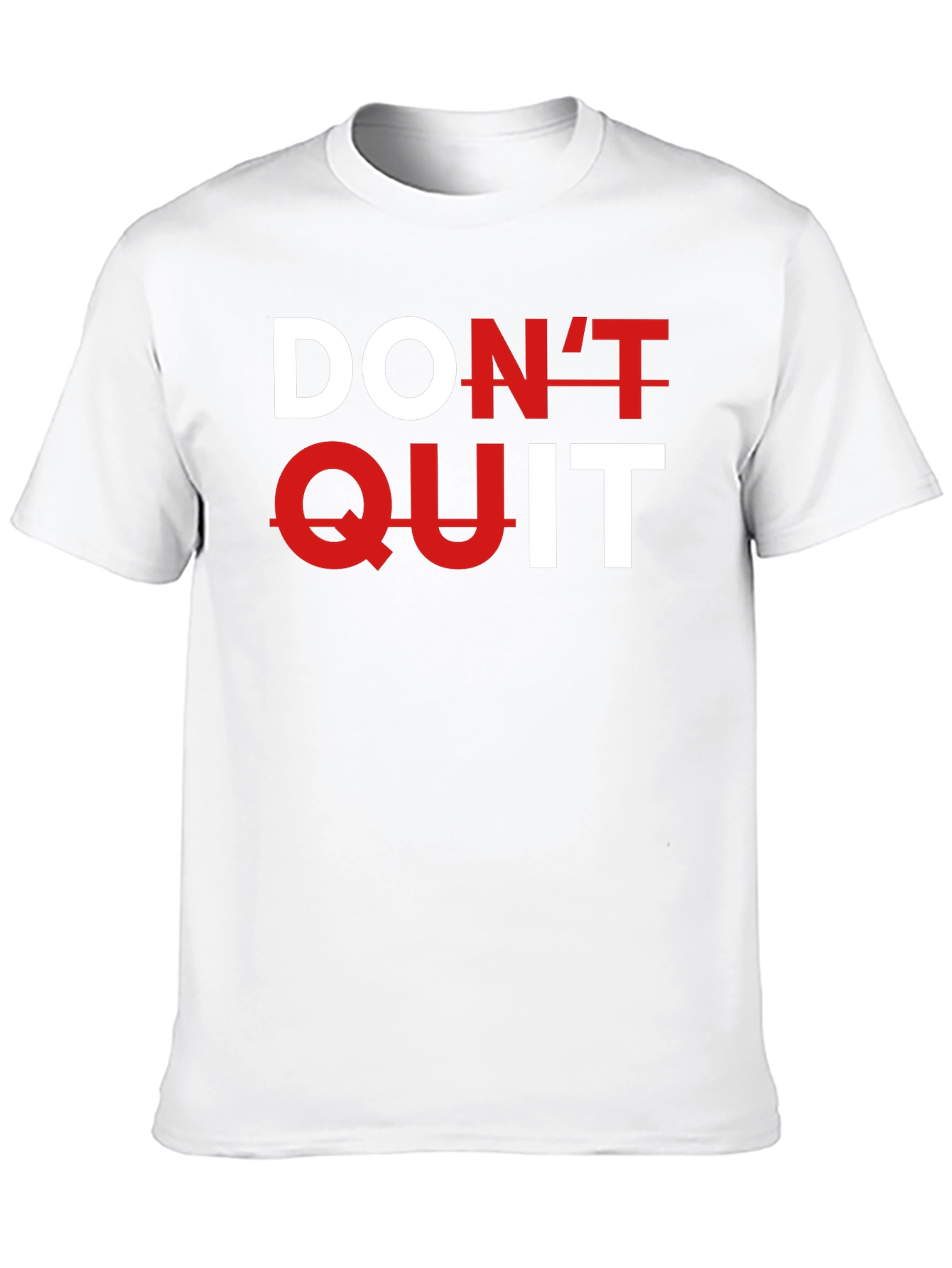 Dont Quit Black Graphic Tee