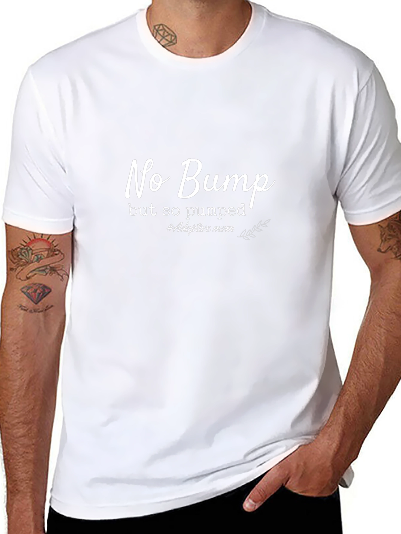 No Bump Adoptive Mom Tee