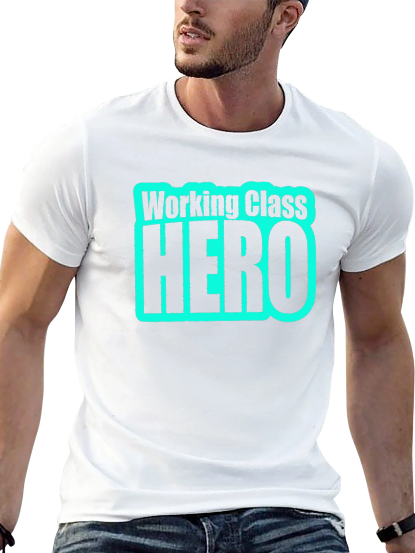 Working Class Hero Graphic T-Shirt