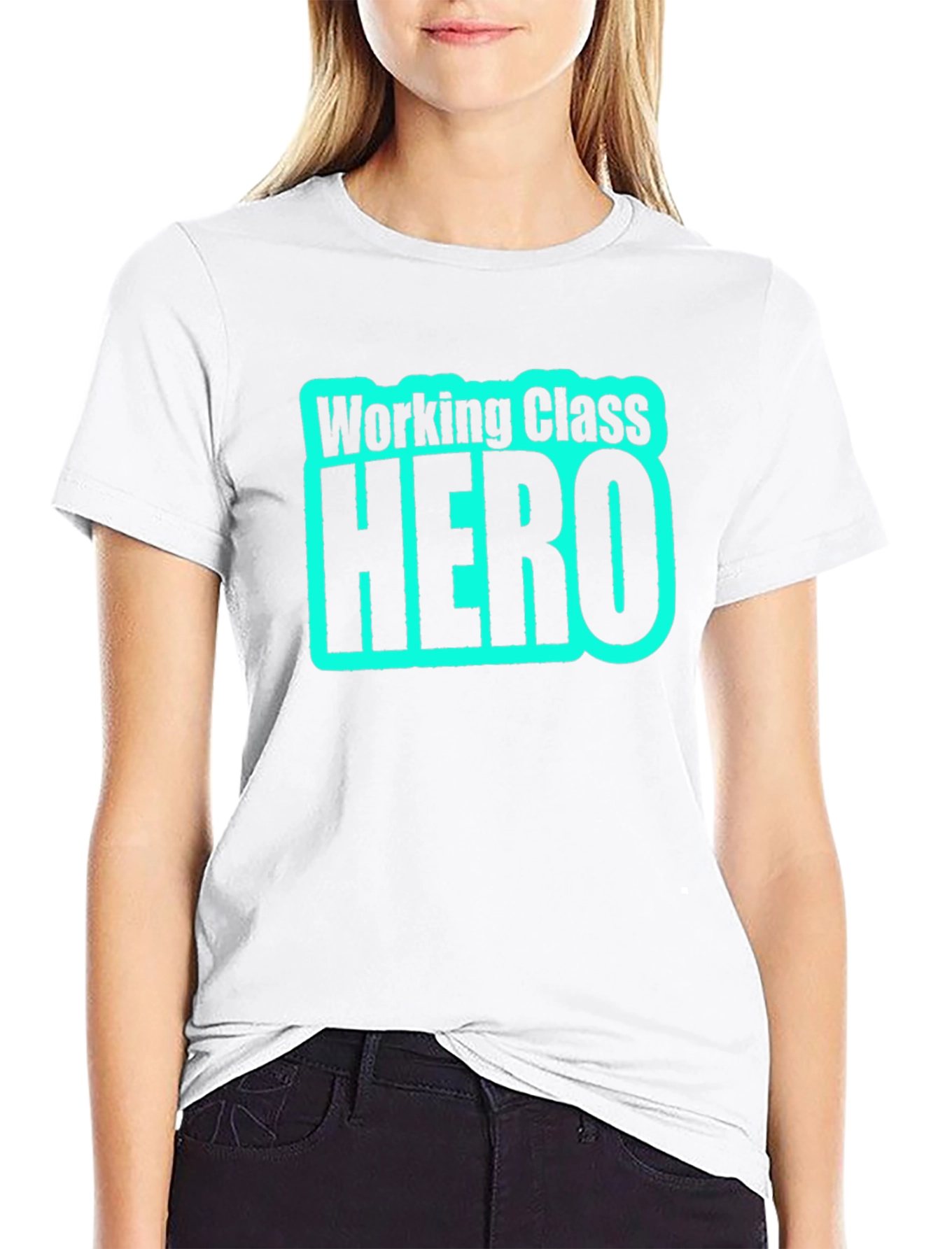Working Class Hero Graphic T-Shirt