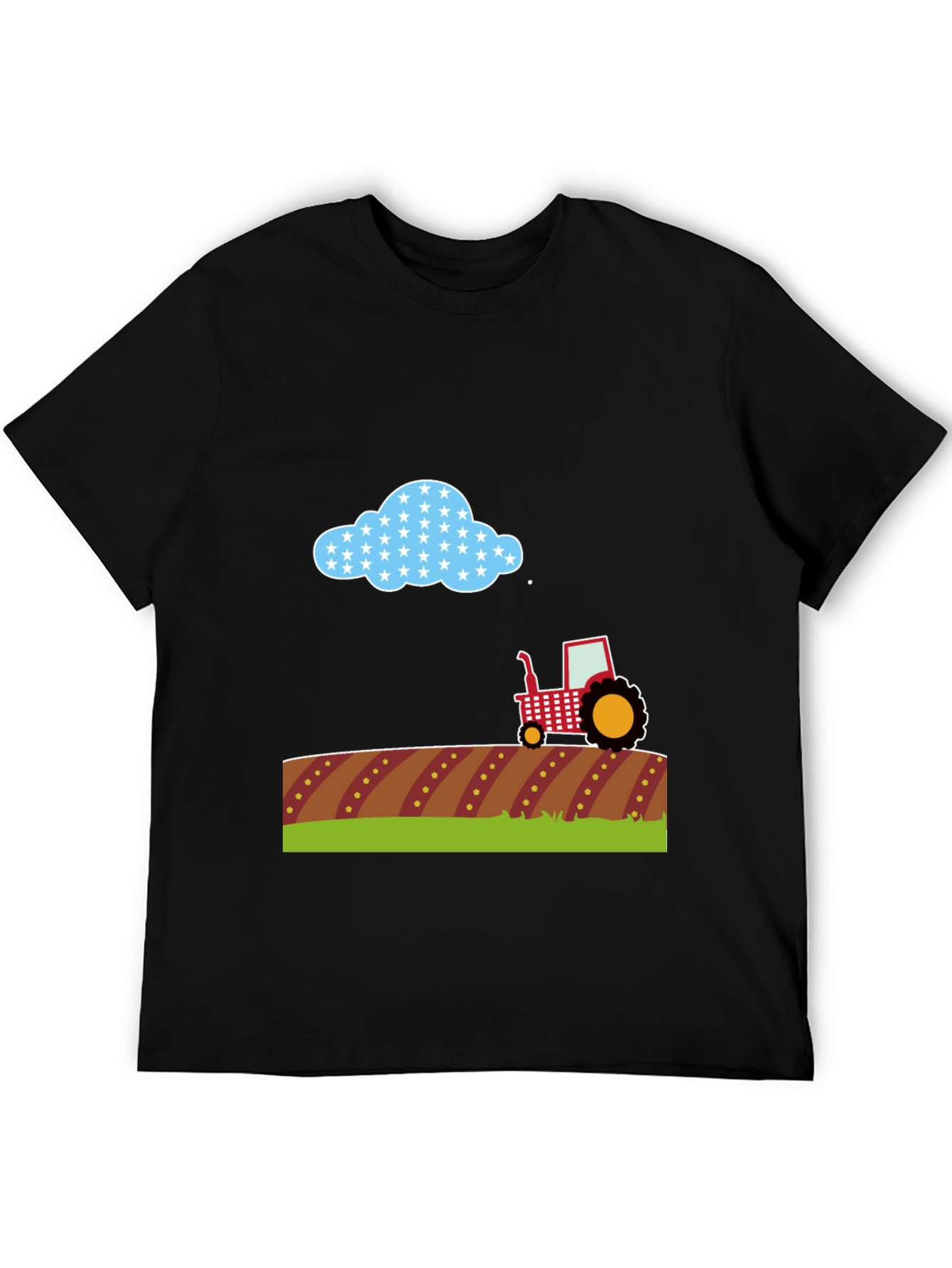 Farm Tractor Graphic Tee - Country Style