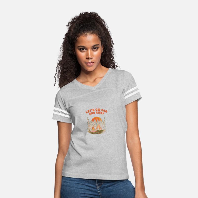 Lets Go Far and Away Camping Hiking Camper Hiker F
