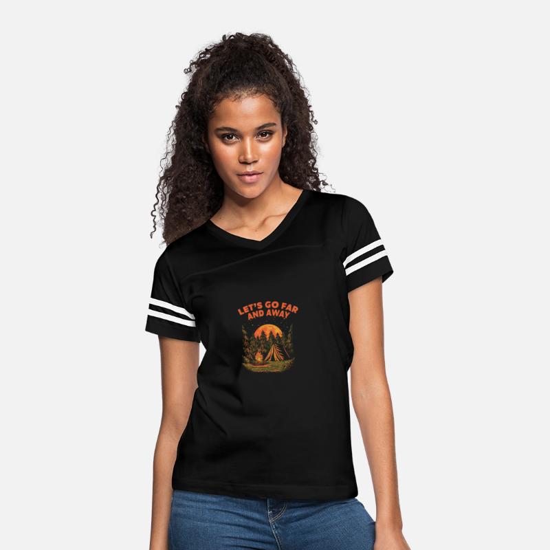Lets Go Far and Away Camping Hiking Camper Hiker F