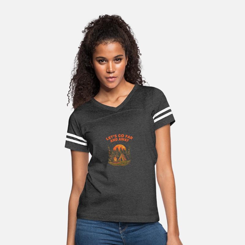 Lets Go Far and Away Camping Hiking Camper Hiker F