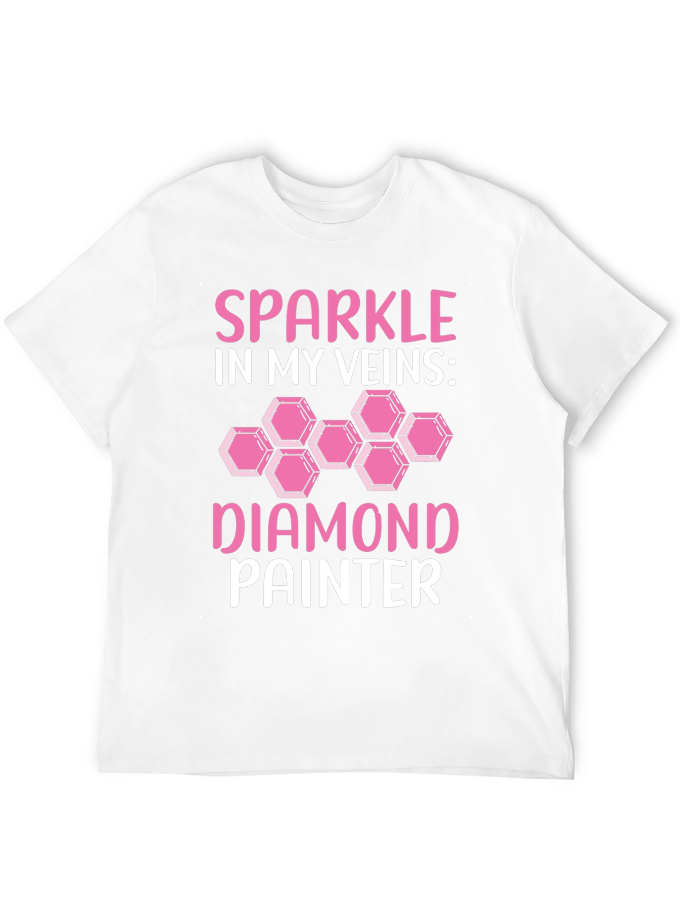 Sparkle in My Veins Diamond Painting T-Shirt
