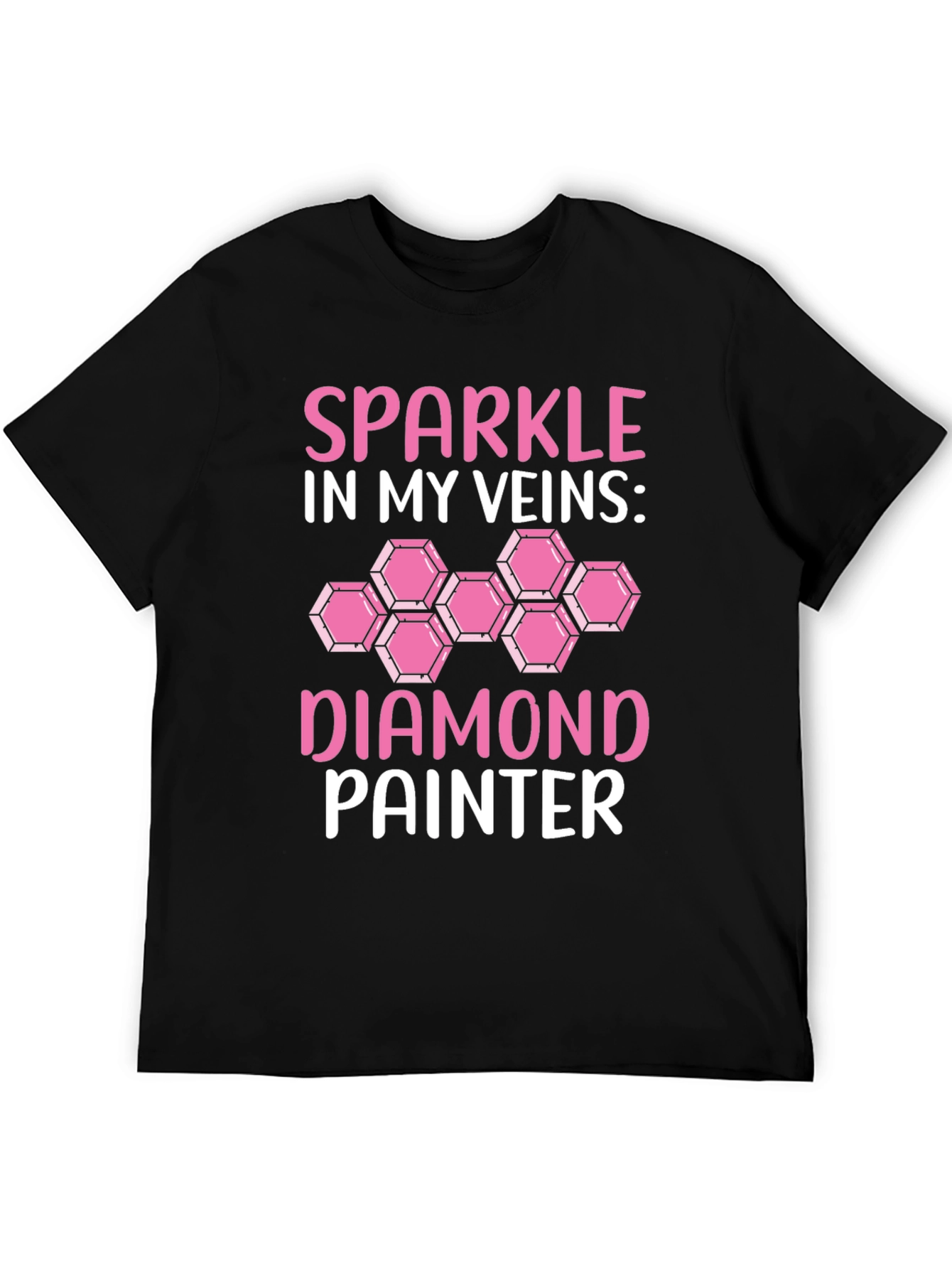 Sparkle in My Veins Diamond Painting T-Shirt