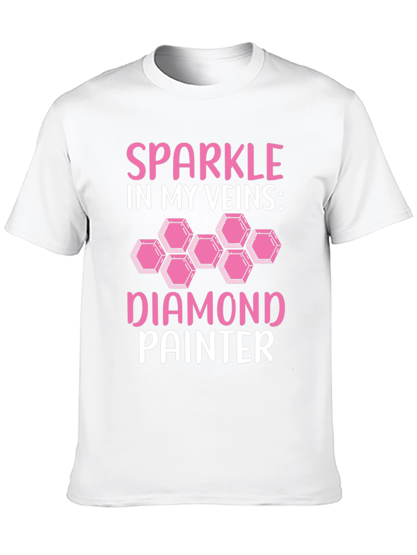Sparkle in My Veins Diamond Painting T-Shirt