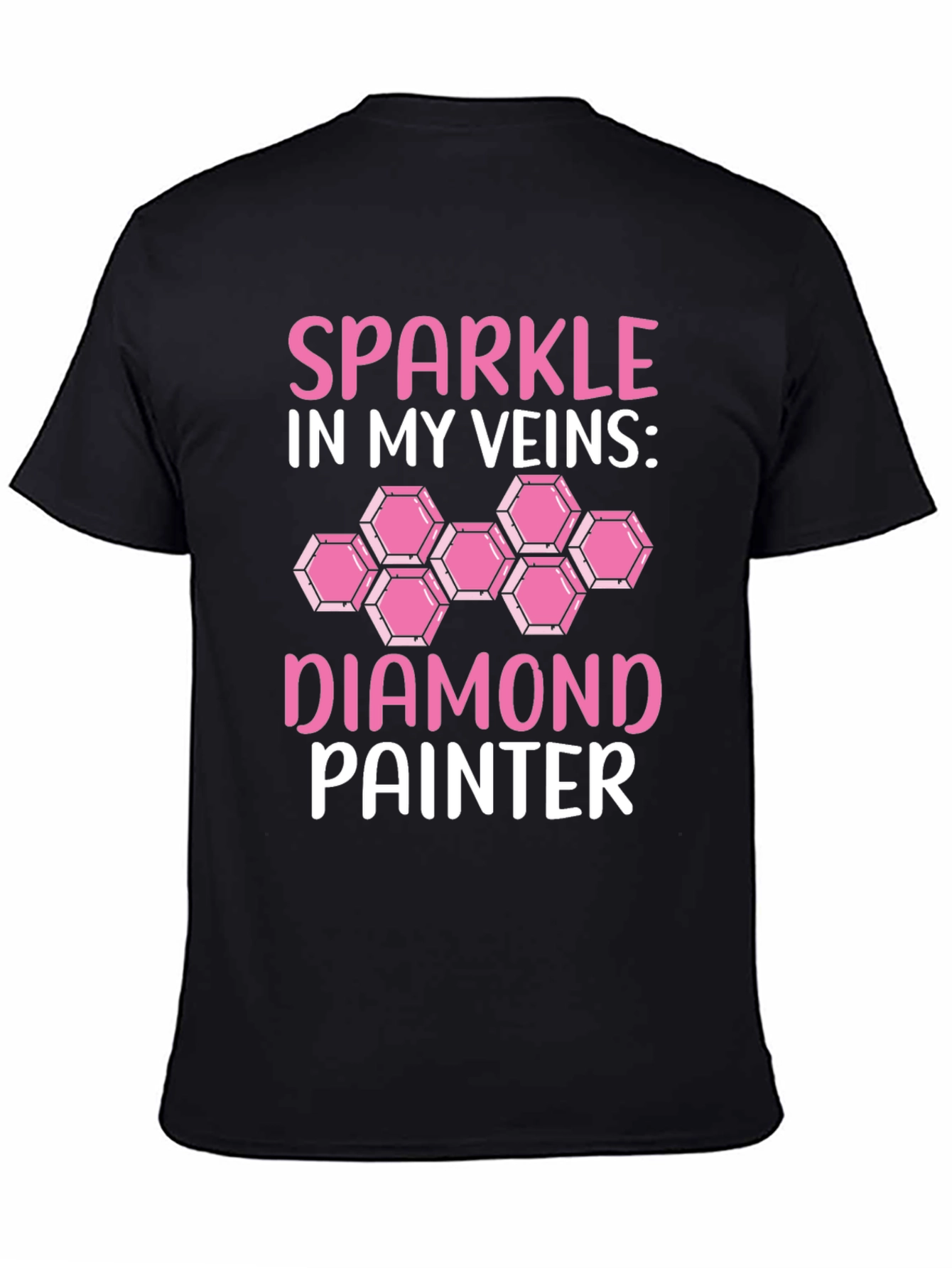 Sparkle in My Veins Diamond Painting T-Shirt