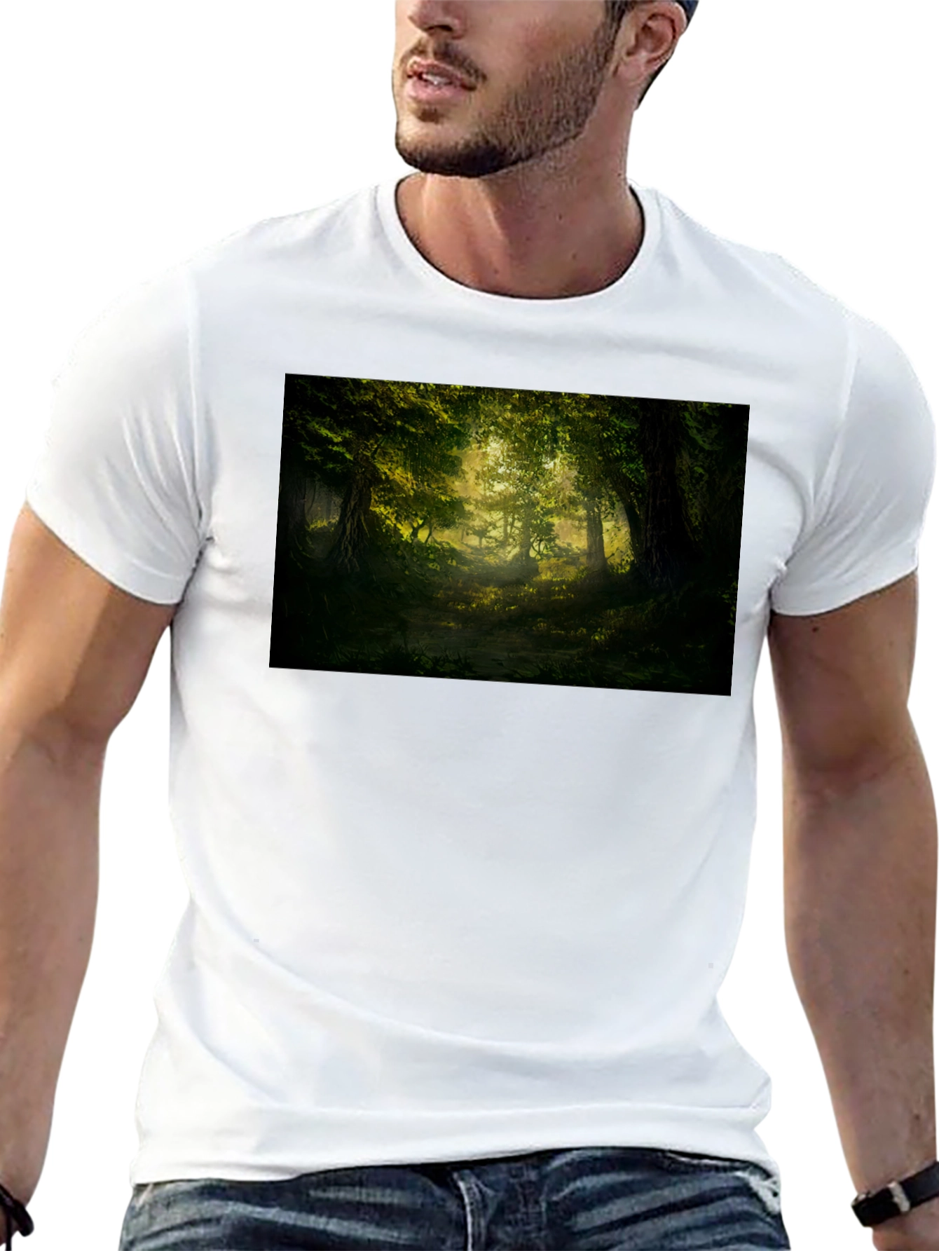 Enchanted Forest Graphic Tee - Nature Lovers Shirt