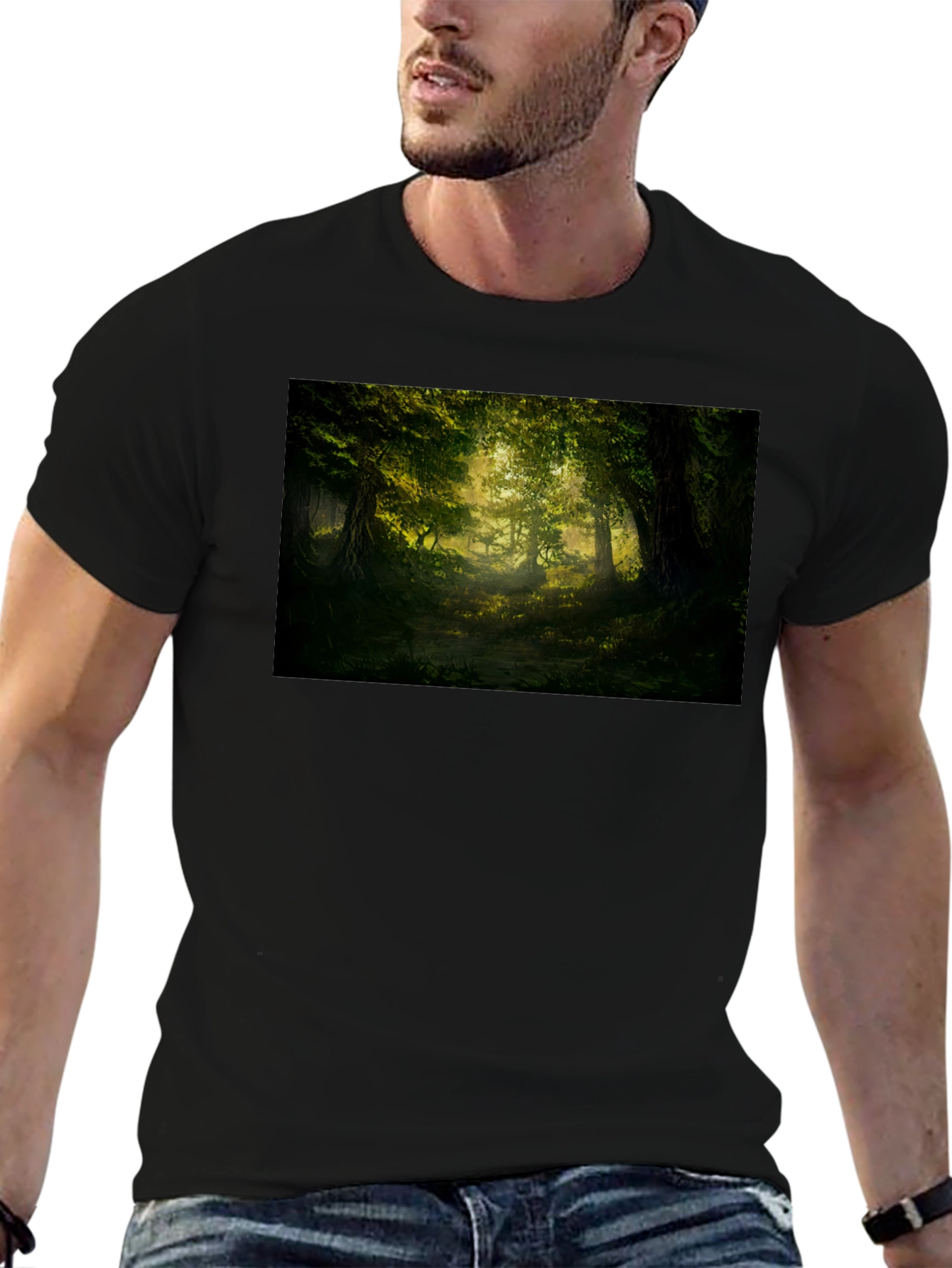 Enchanted Forest Graphic Tee - Nature Lovers Shirt