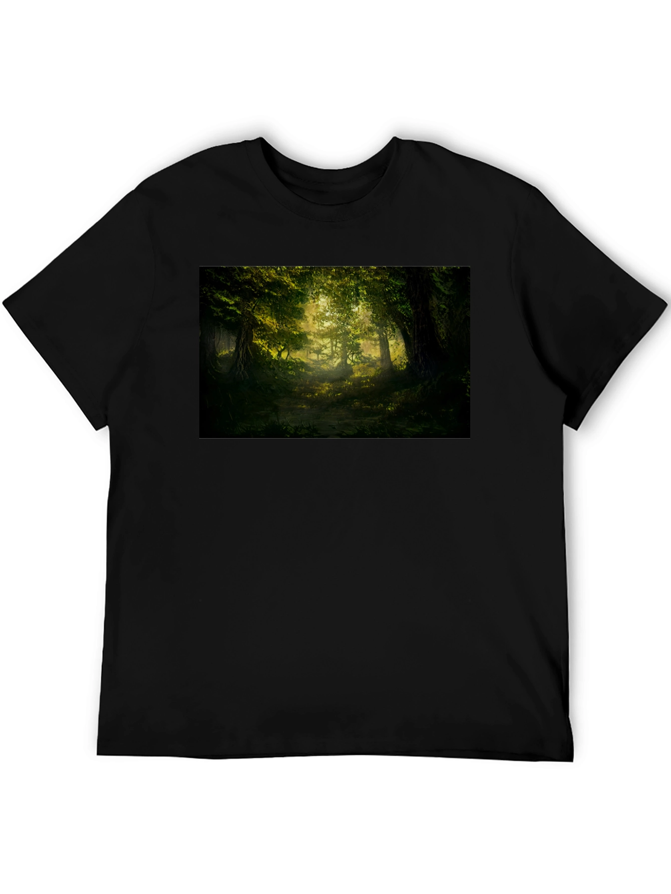 Enchanted Forest Graphic Tee - Nature Lovers Shirt