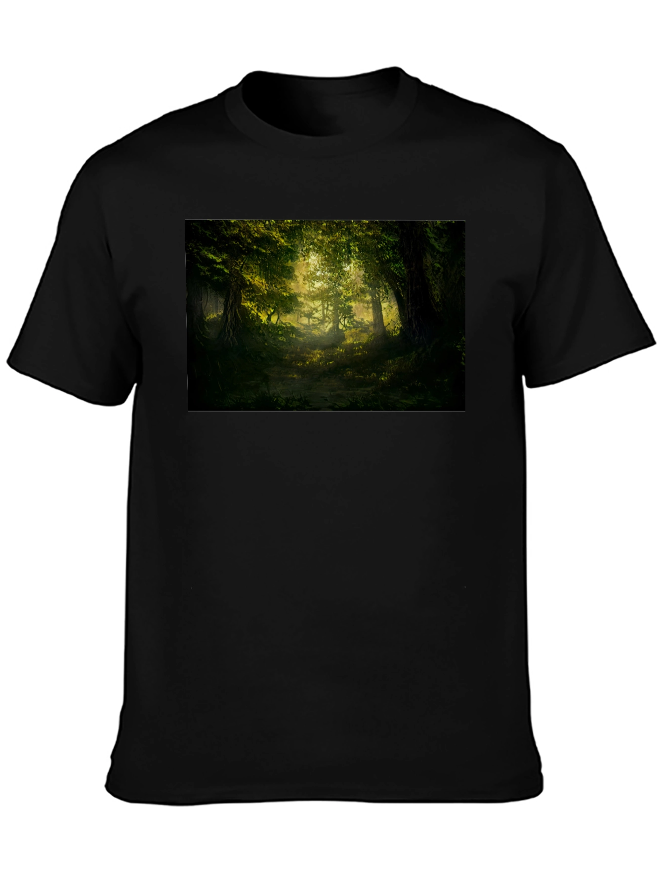 Enchanted Forest Graphic Tee - Nature Lovers Shirt