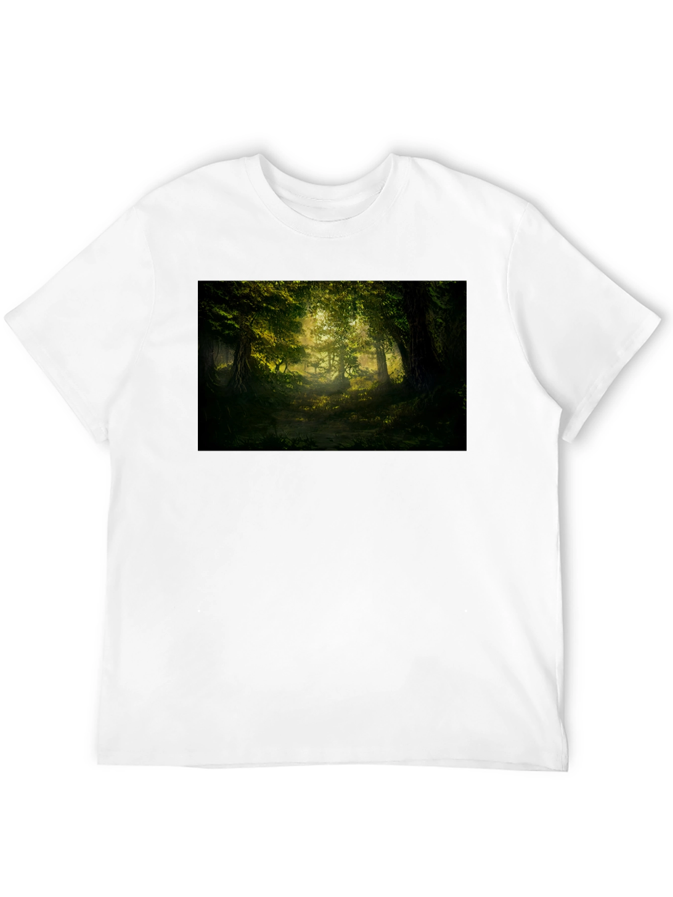 Enchanted Forest Graphic Tee - Nature Lovers Shirt
