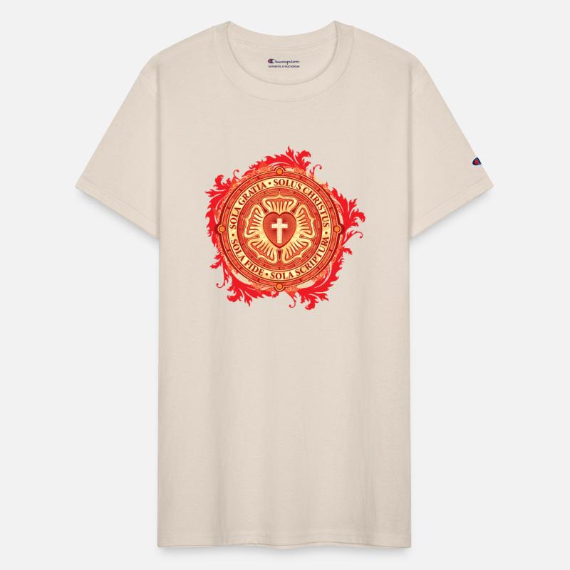 Luther Rose - Gothic Red - Christian
