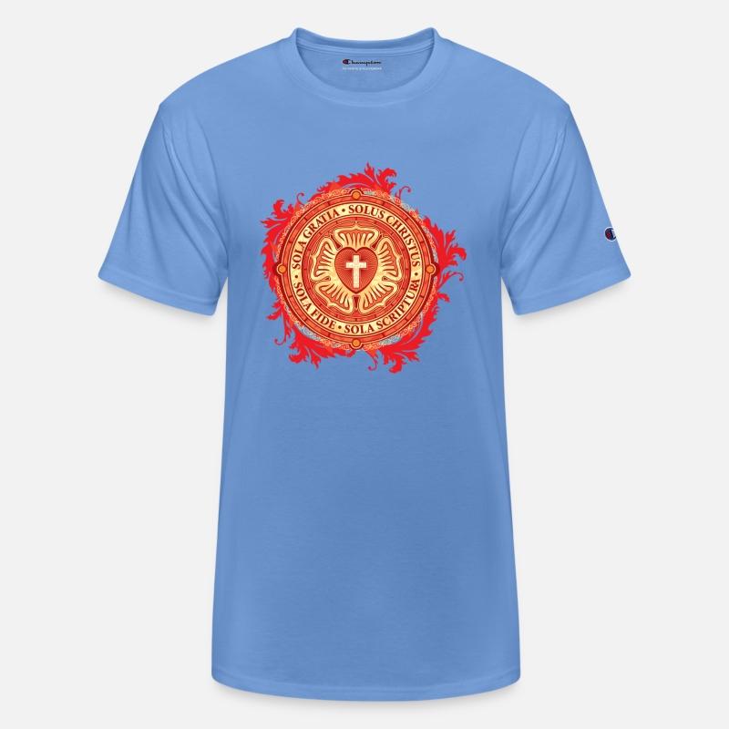 Luther Rose - Gothic Red - Christian