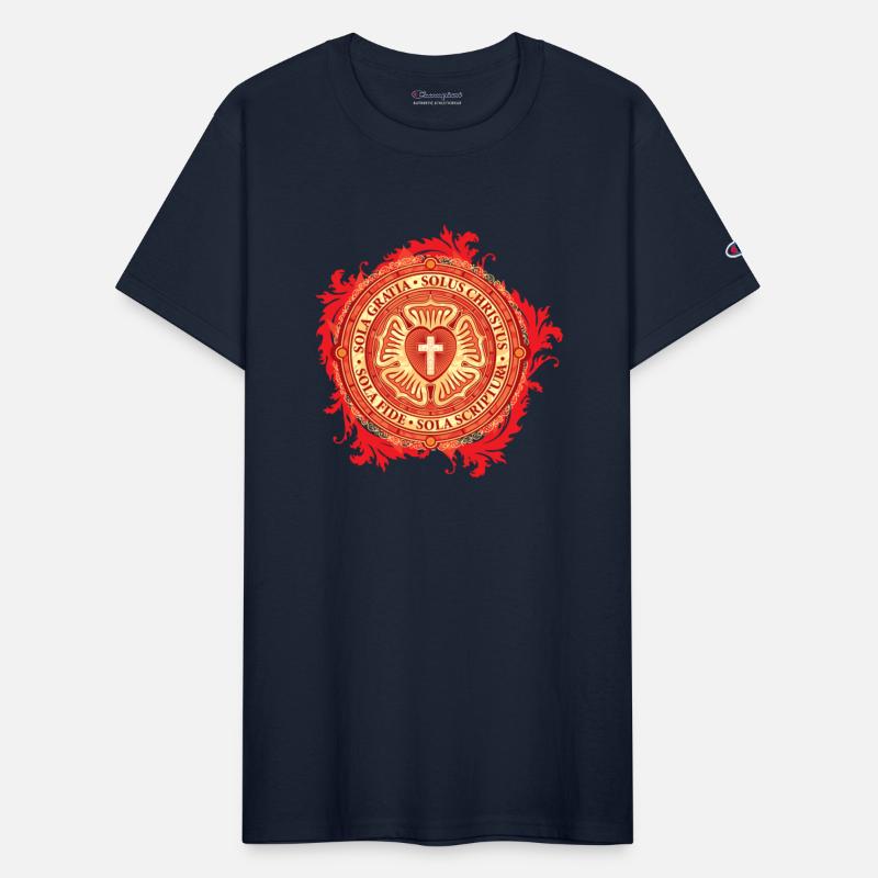 Luther Rose - Gothic Red - Christian