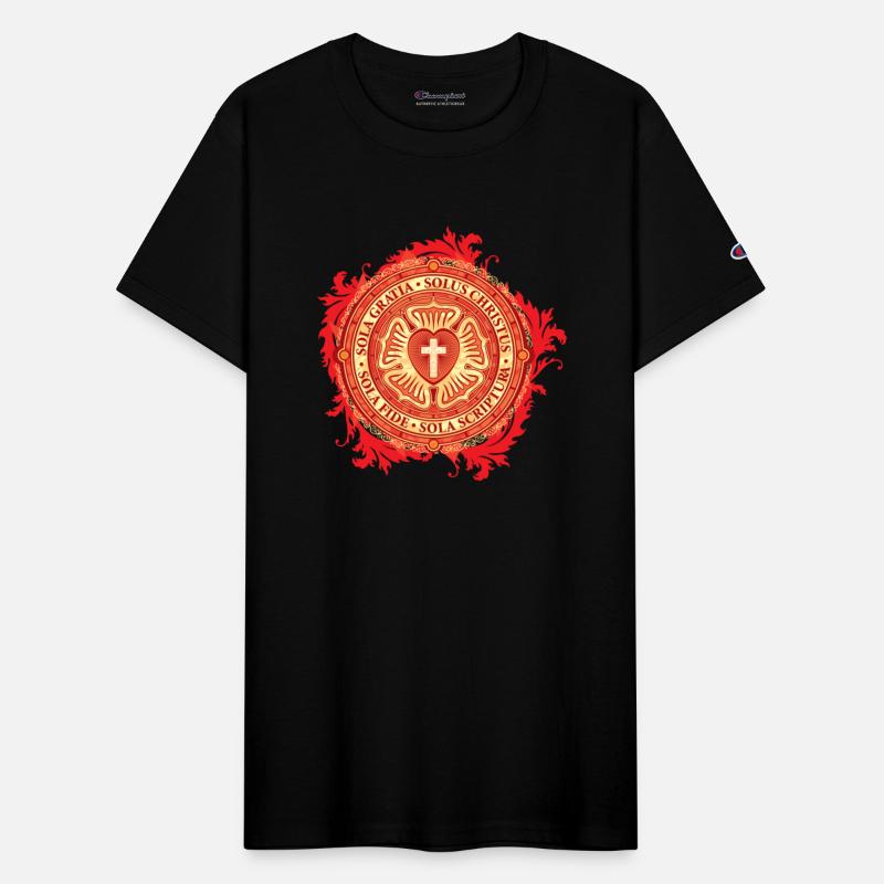 Luther Rose - Gothic Red - Christian
