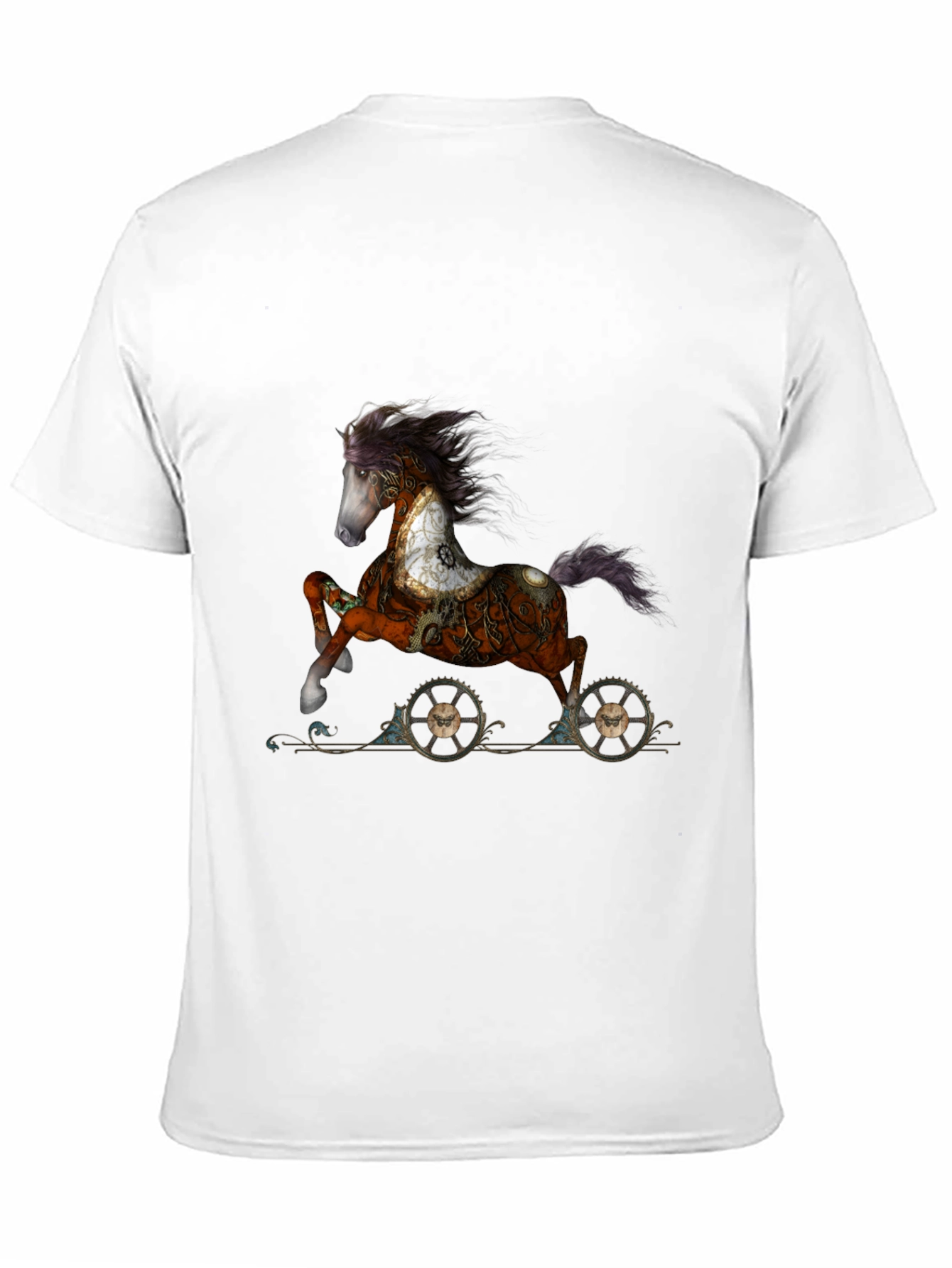 Steampunk Horse T-Shirt - Unique Graphic Tee