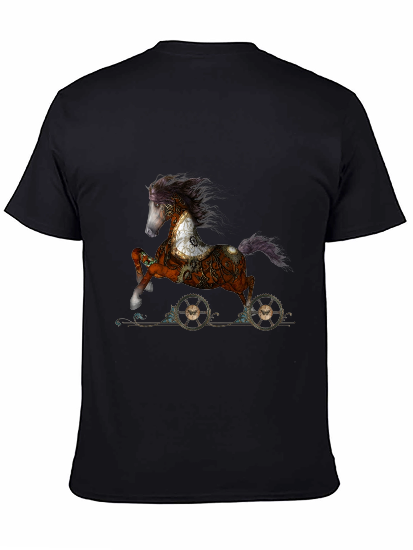 Steampunk Horse T-Shirt - Unique Graphic Tee