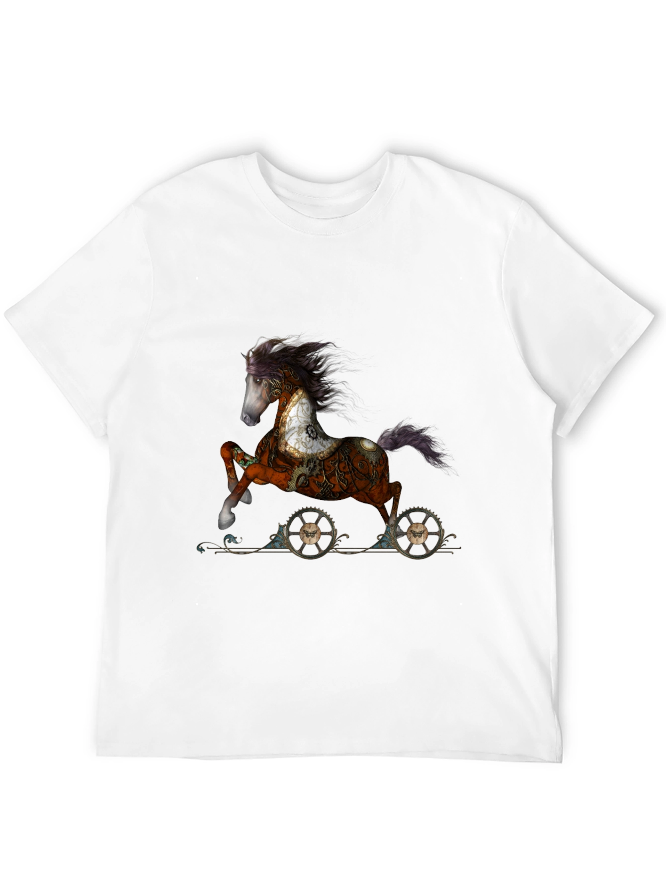 Steampunk Horse T-Shirt - Unique Graphic Tee