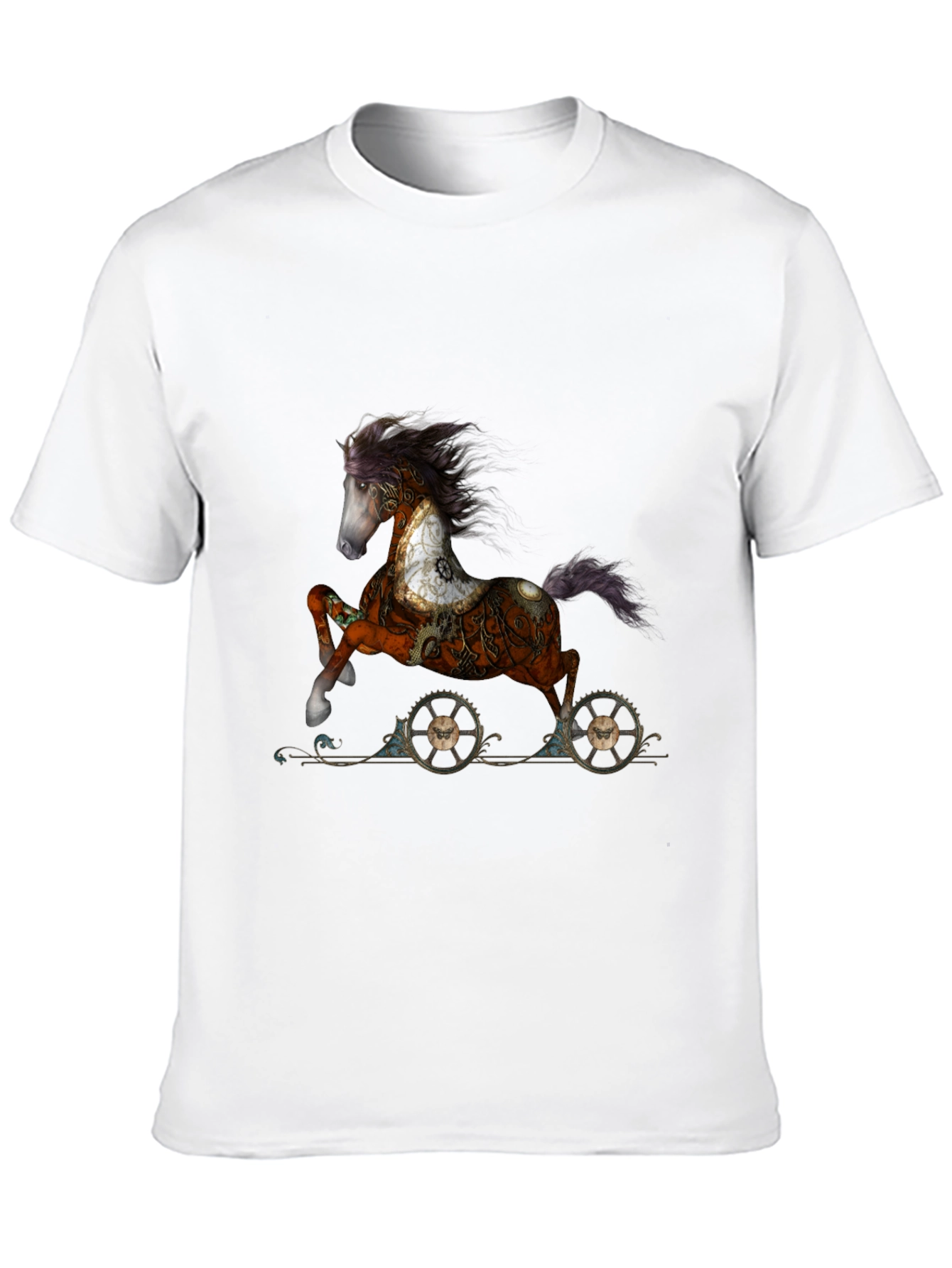 Steampunk Horse T-Shirt - Unique Graphic Tee