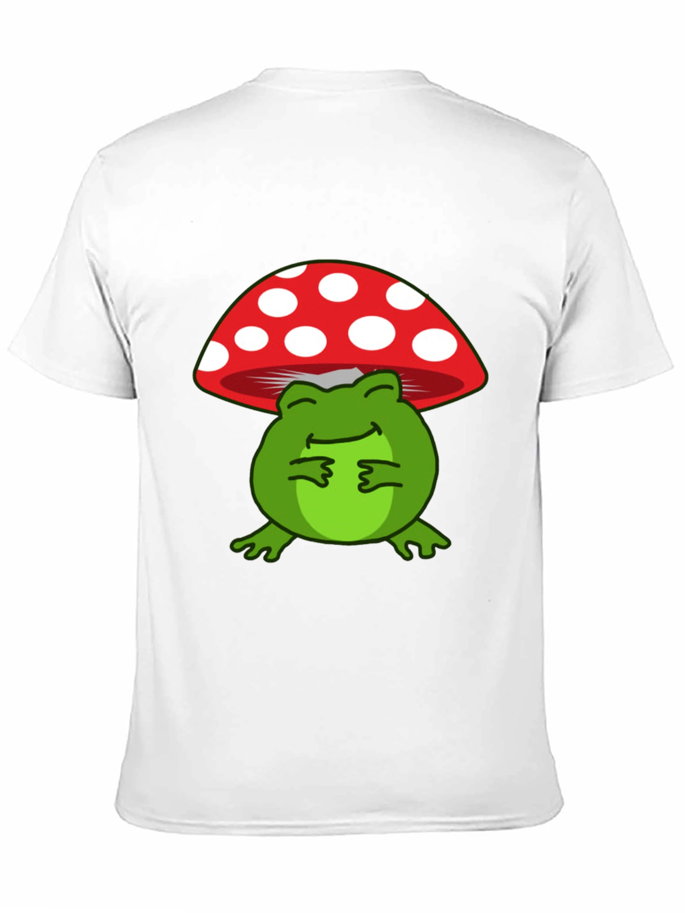 Frog Under Mushroom T-Shirt - Comfy & Stylish