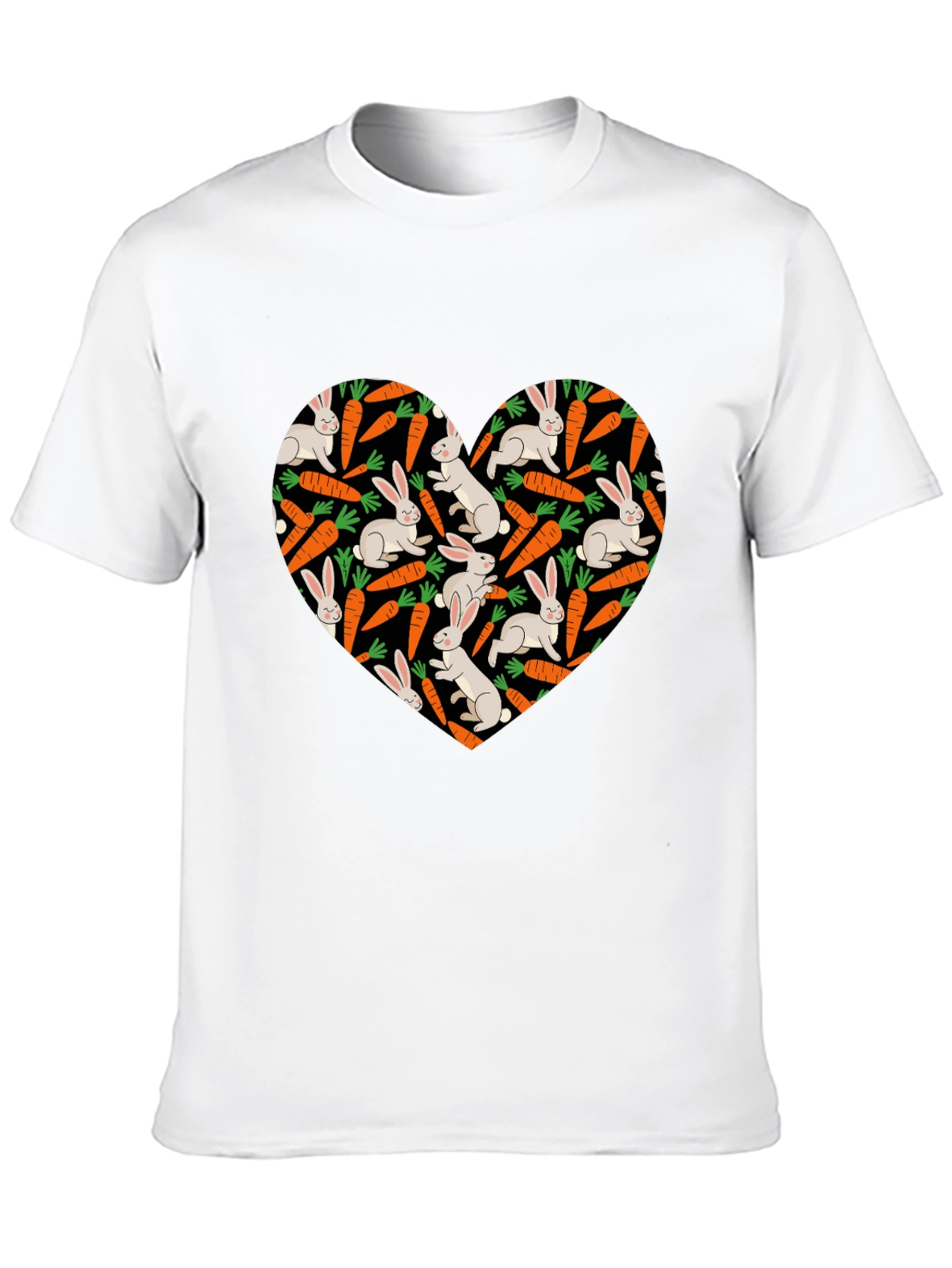 Rabbit & Carrot Heart Tee