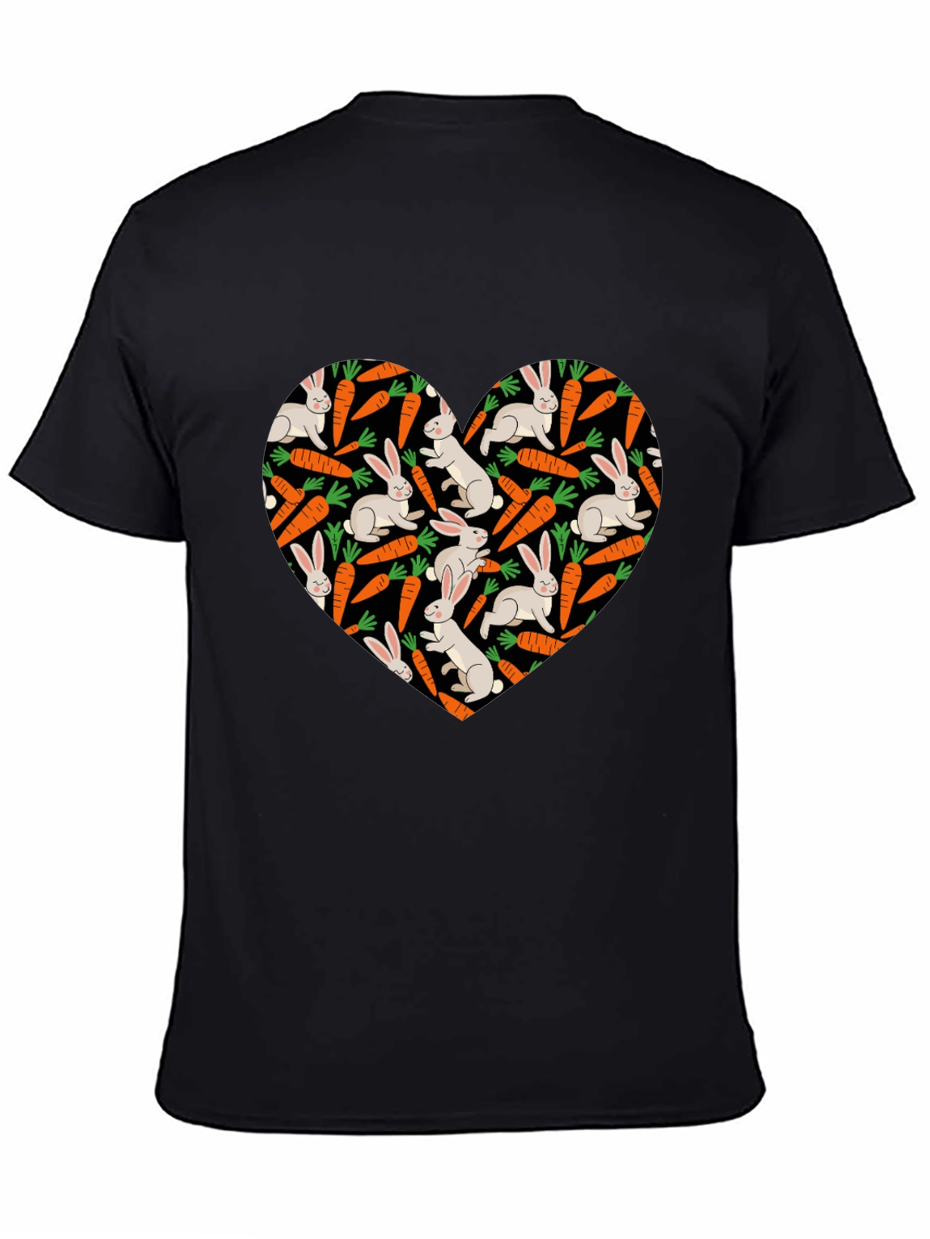 Rabbit & Carrot Heart Tee