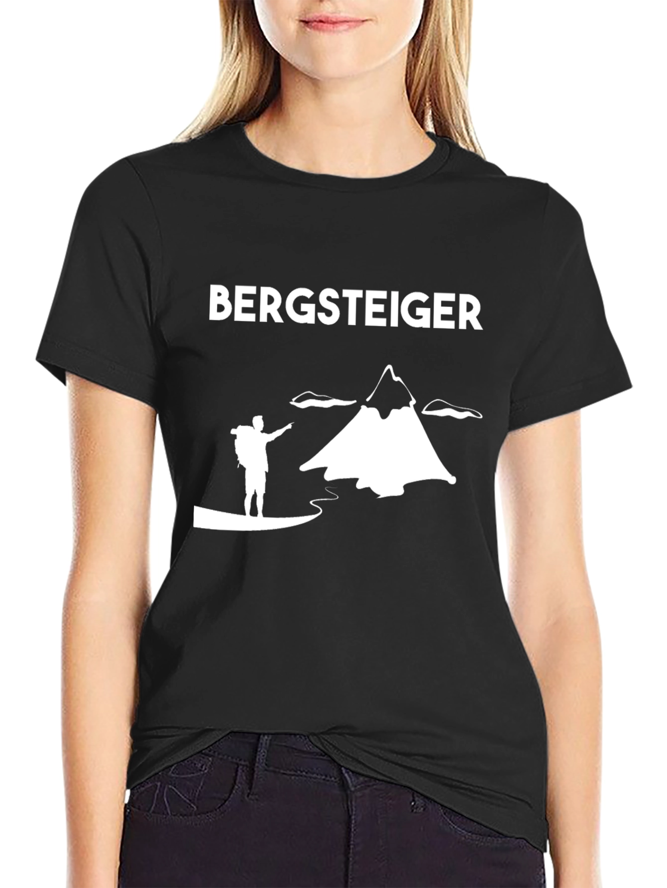 Bergsteiger T-Shirt - Mountain Climber Design