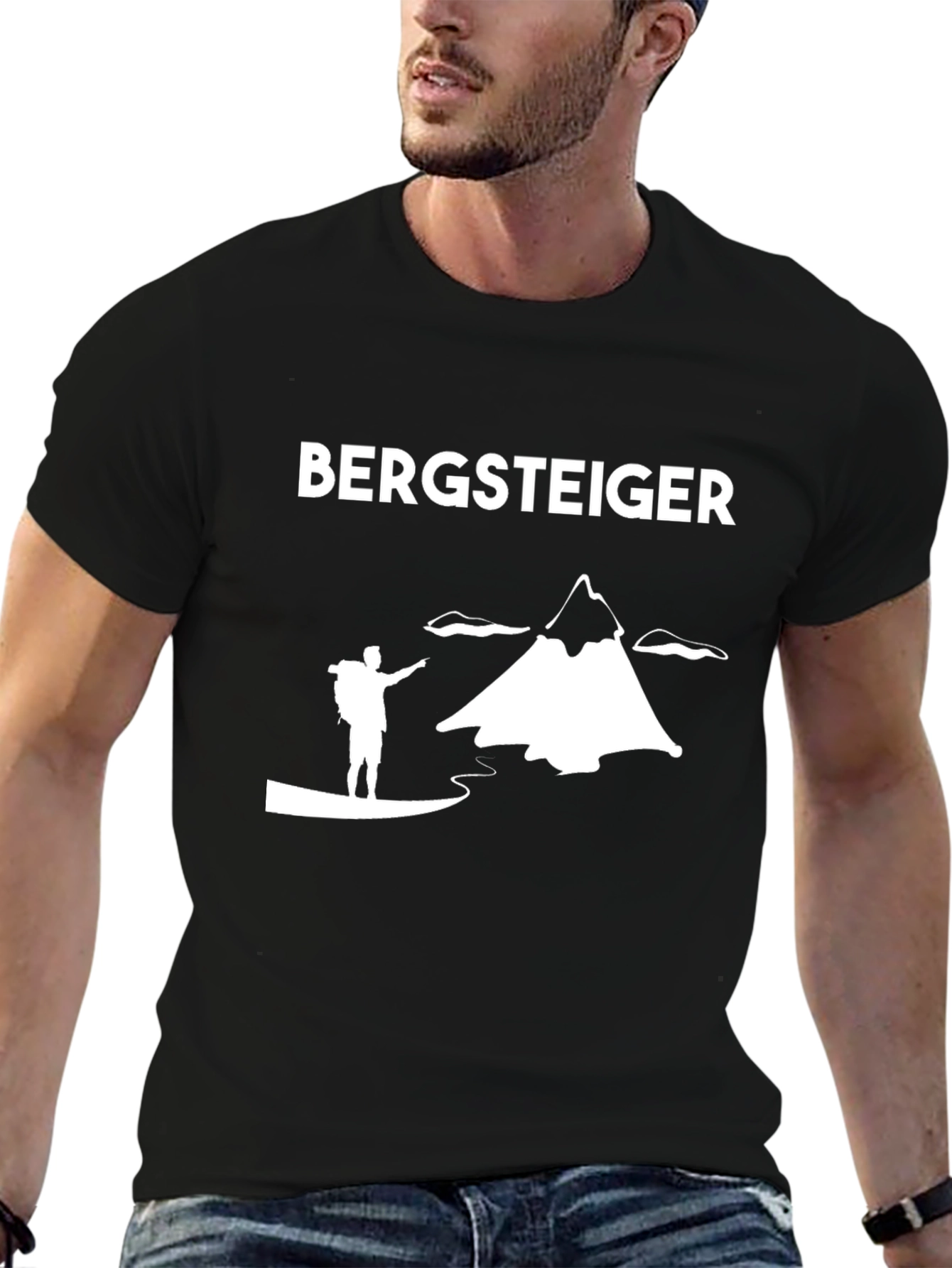 Bergsteiger T-Shirt - Mountain Climber Design
