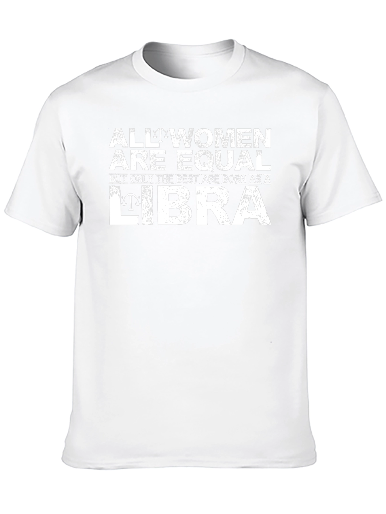 Libra Womens Graphic Tee - Zodiac Birthday Gift