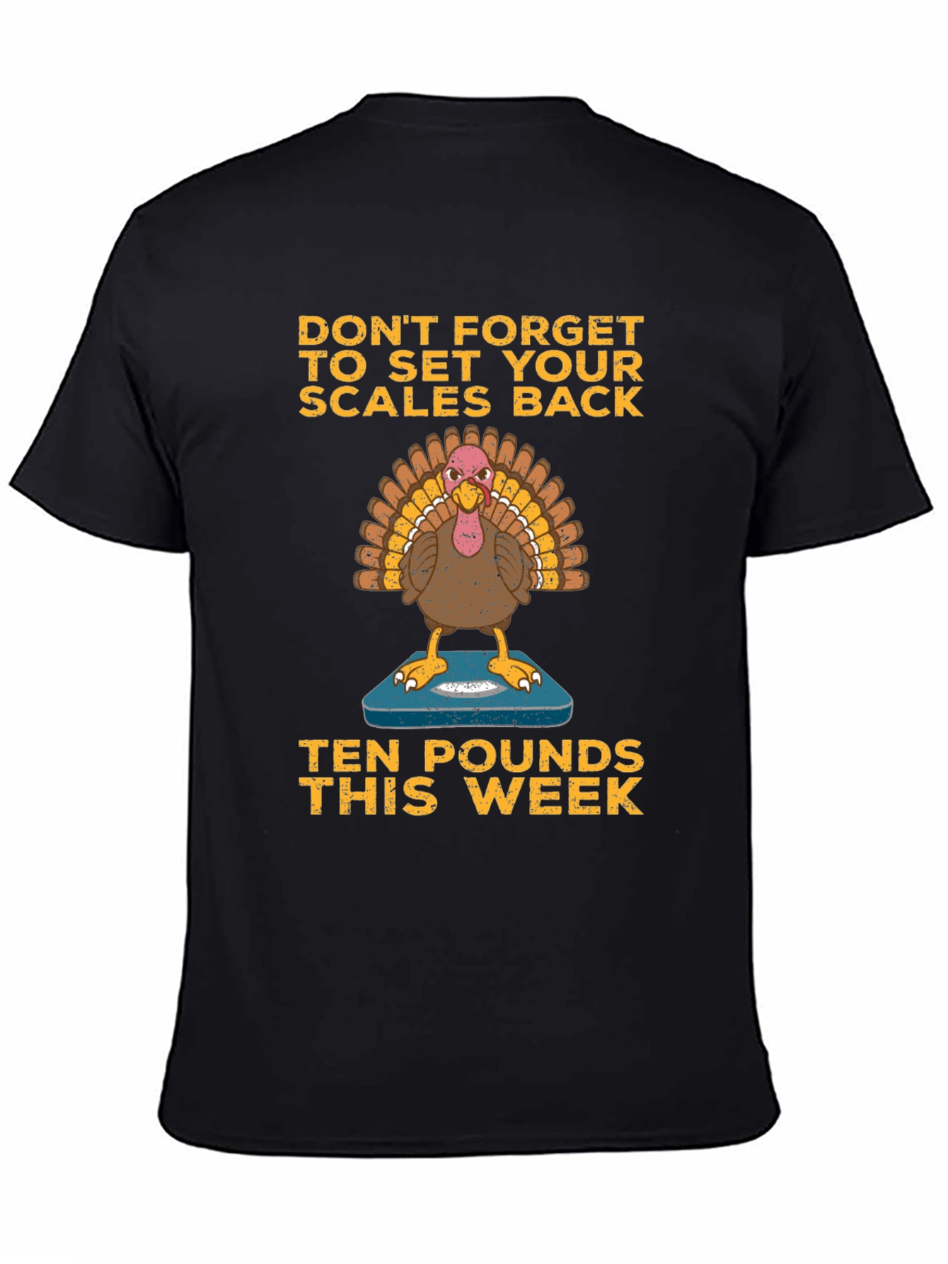 Funny Thanksgiving Turkey Diet T-Shirt