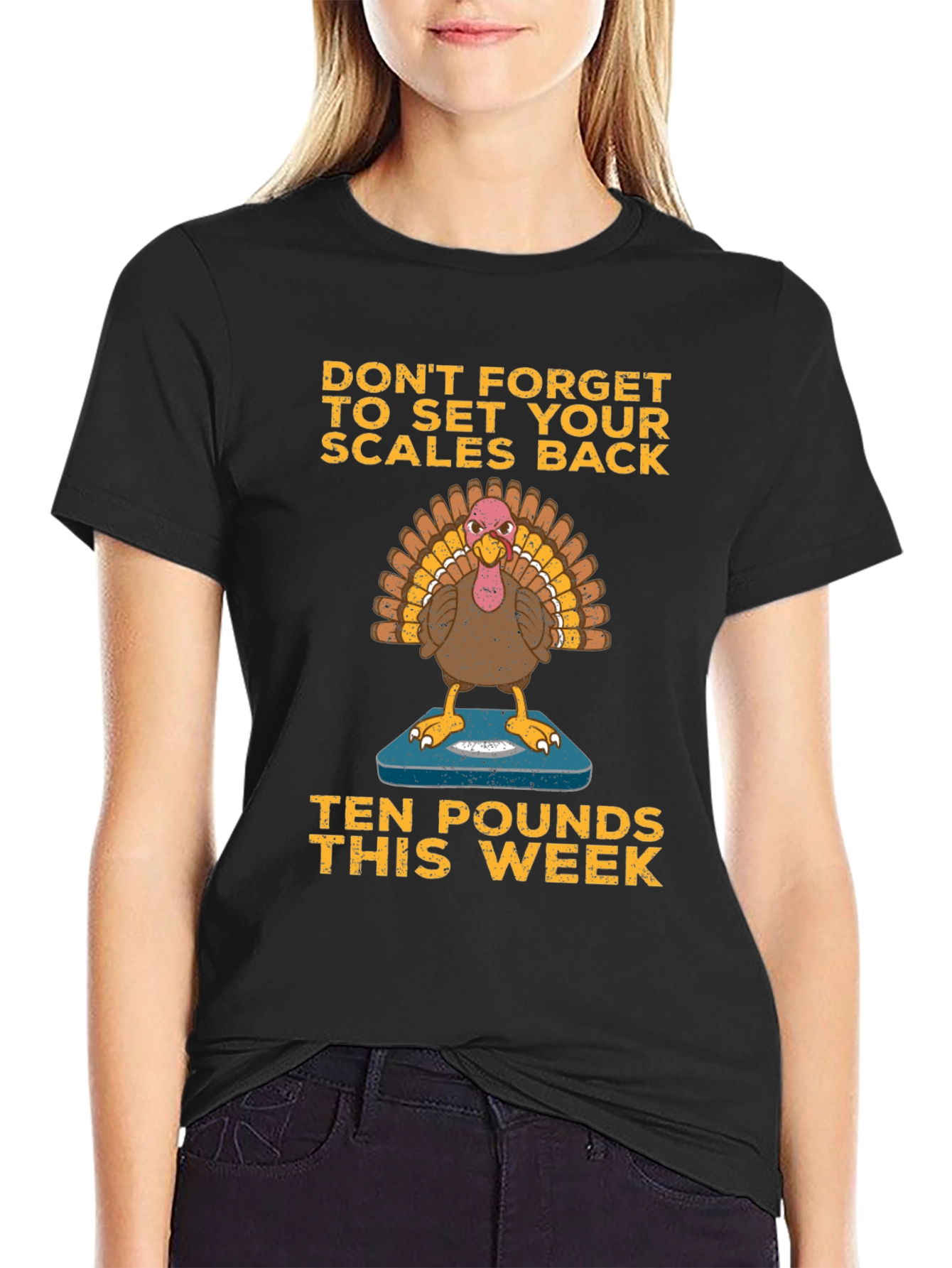 Funny Thanksgiving Turkey Diet T-Shirt