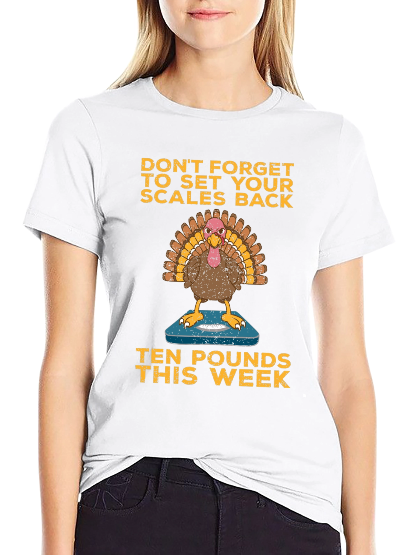 Funny Thanksgiving Turkey Diet T-Shirt