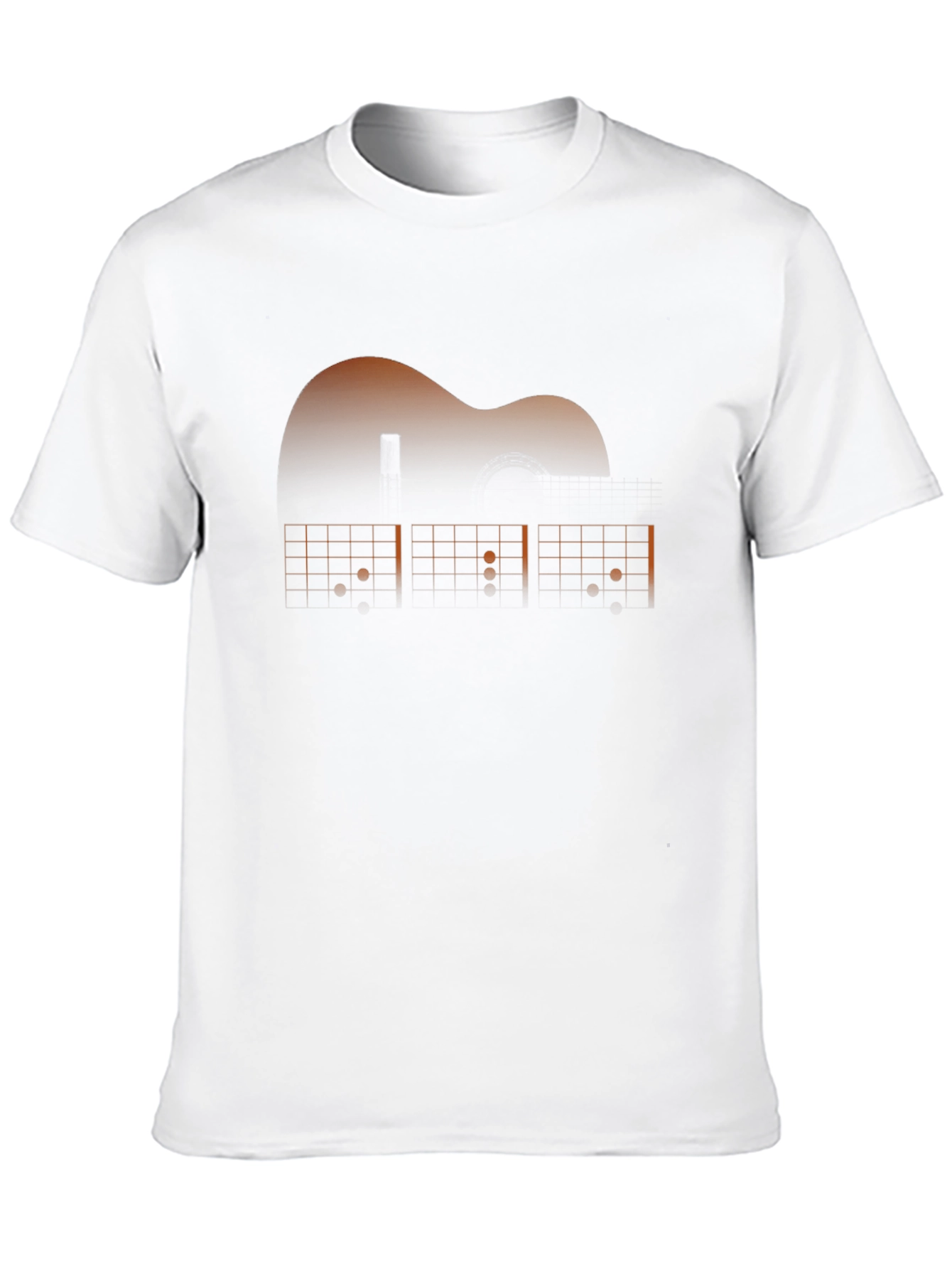 Guitar Chord Graphic Print T-Shirt