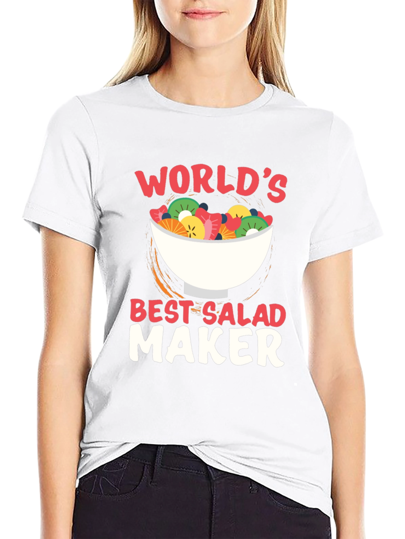 Worlds Best Salad Maker Graphic T-Shirt