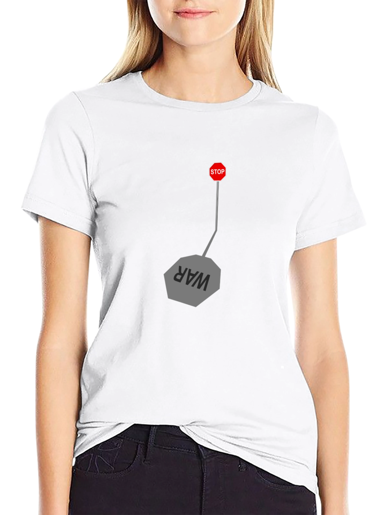 Stop War Graphic Tee - Activist Style