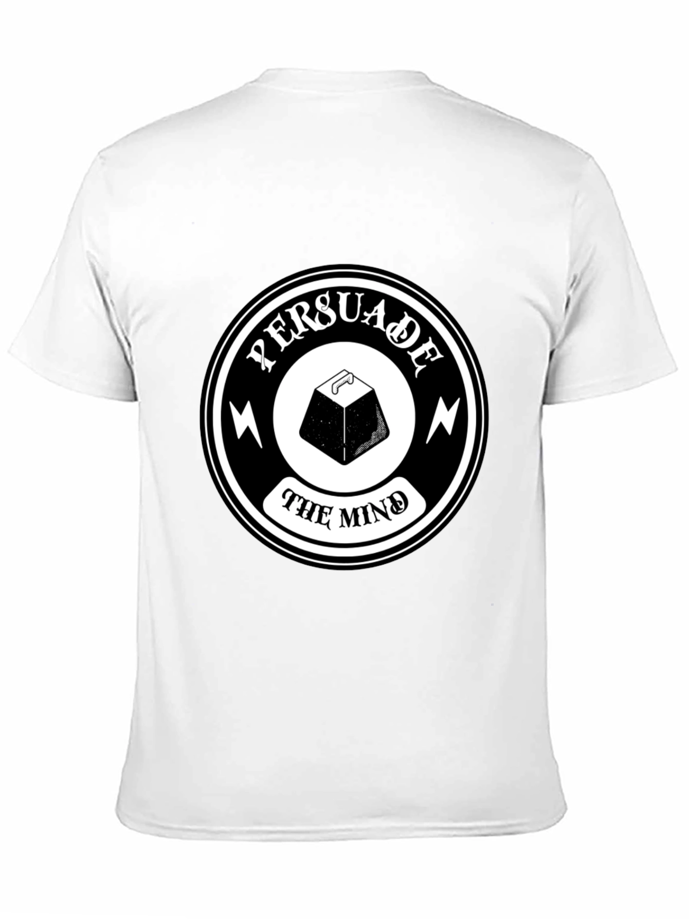 Persuade the Mind Graphic Tee - Black T-Shirt