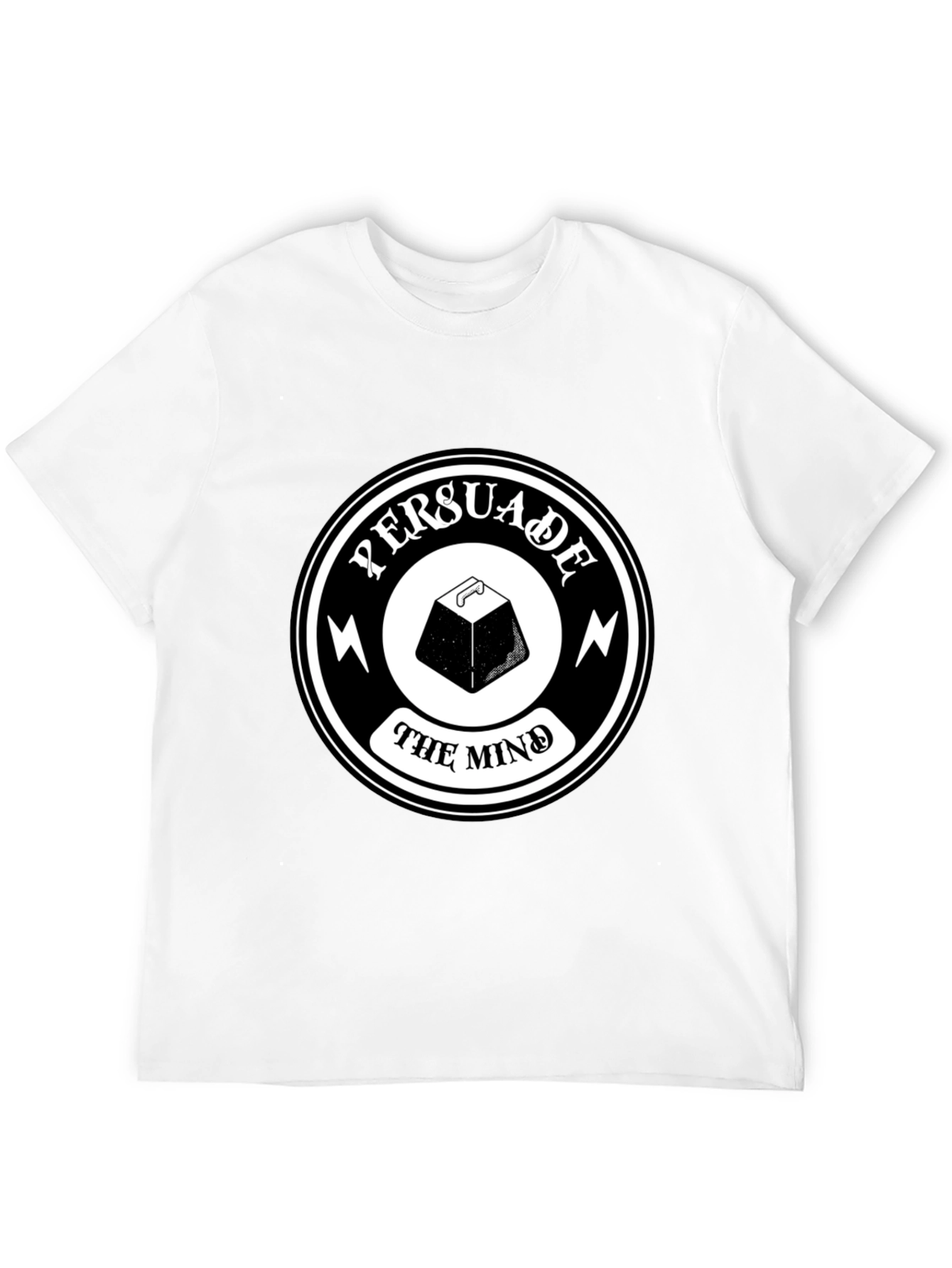 Persuade the Mind Graphic Tee - Black T-Shirt