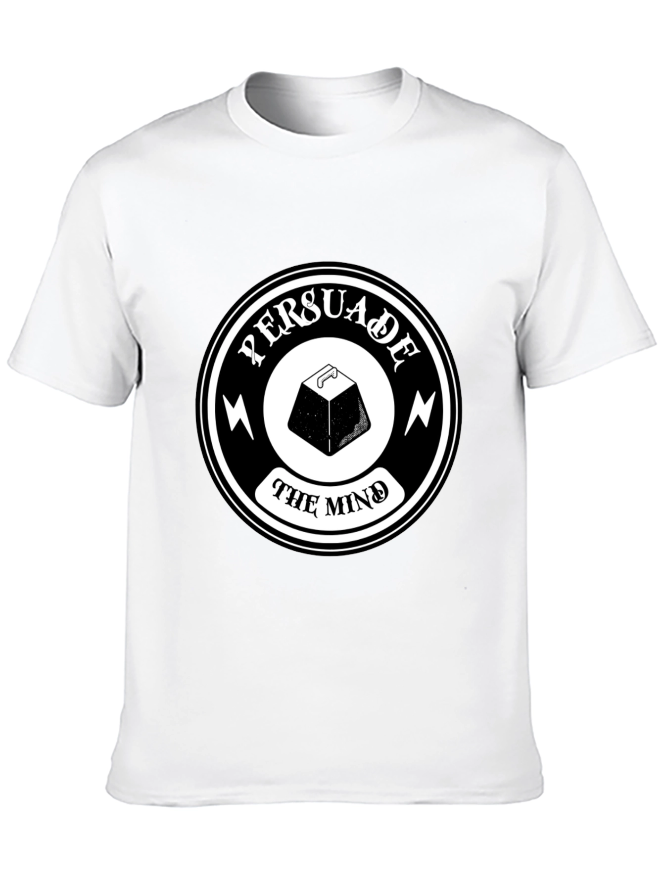 Persuade the Mind Graphic Tee - Black T-Shirt