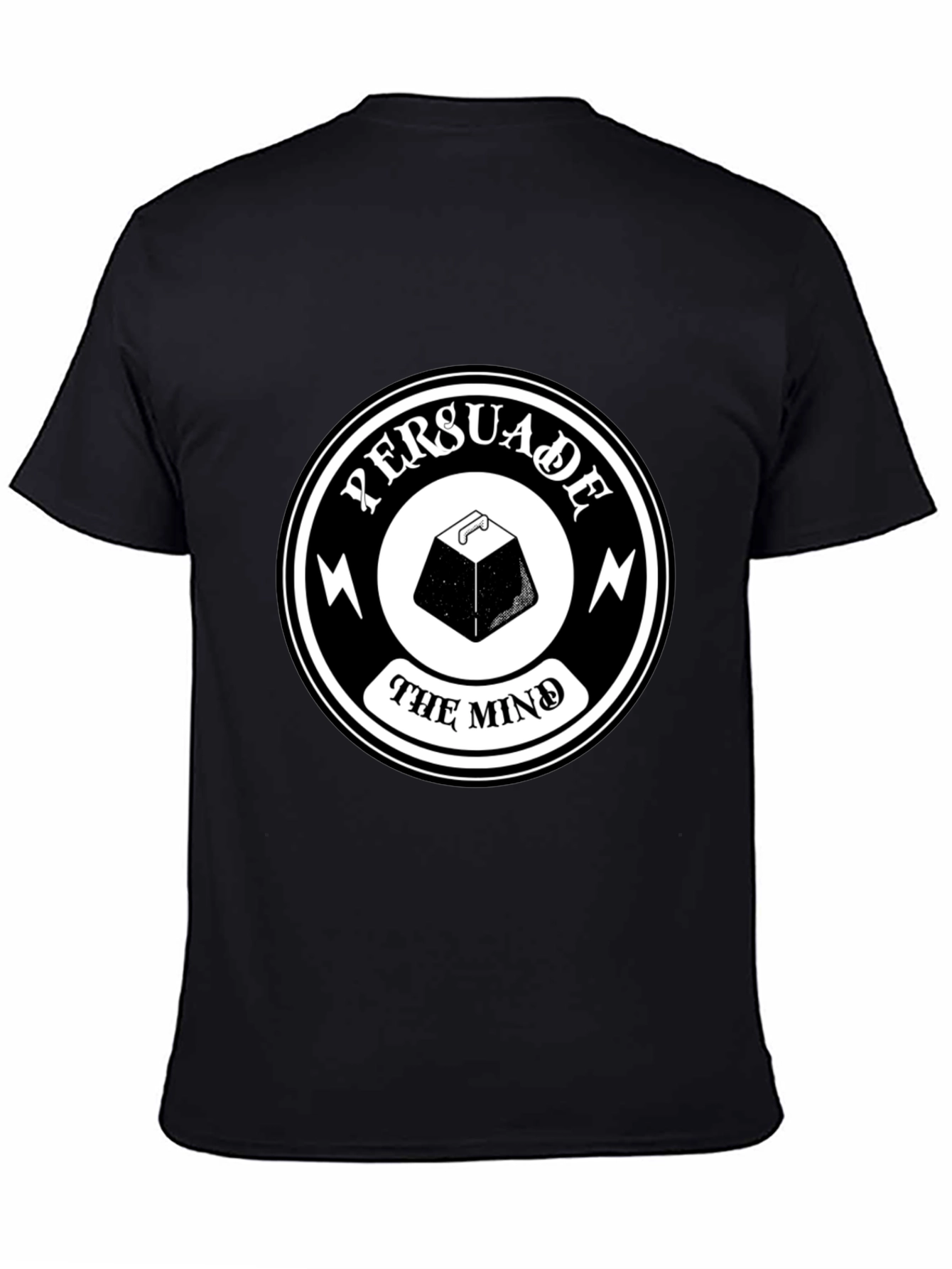 Persuade the Mind Graphic Tee - Black T-Shirt