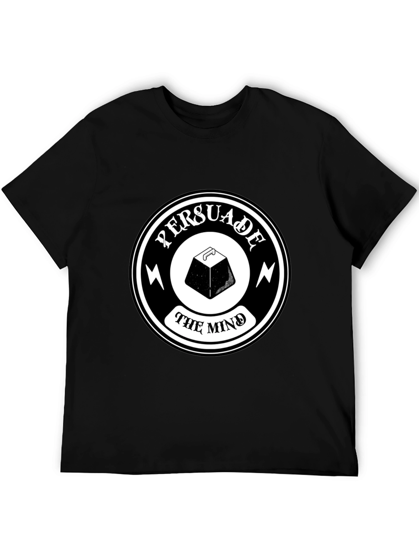 Persuade the Mind Graphic Tee - Black T-Shirt