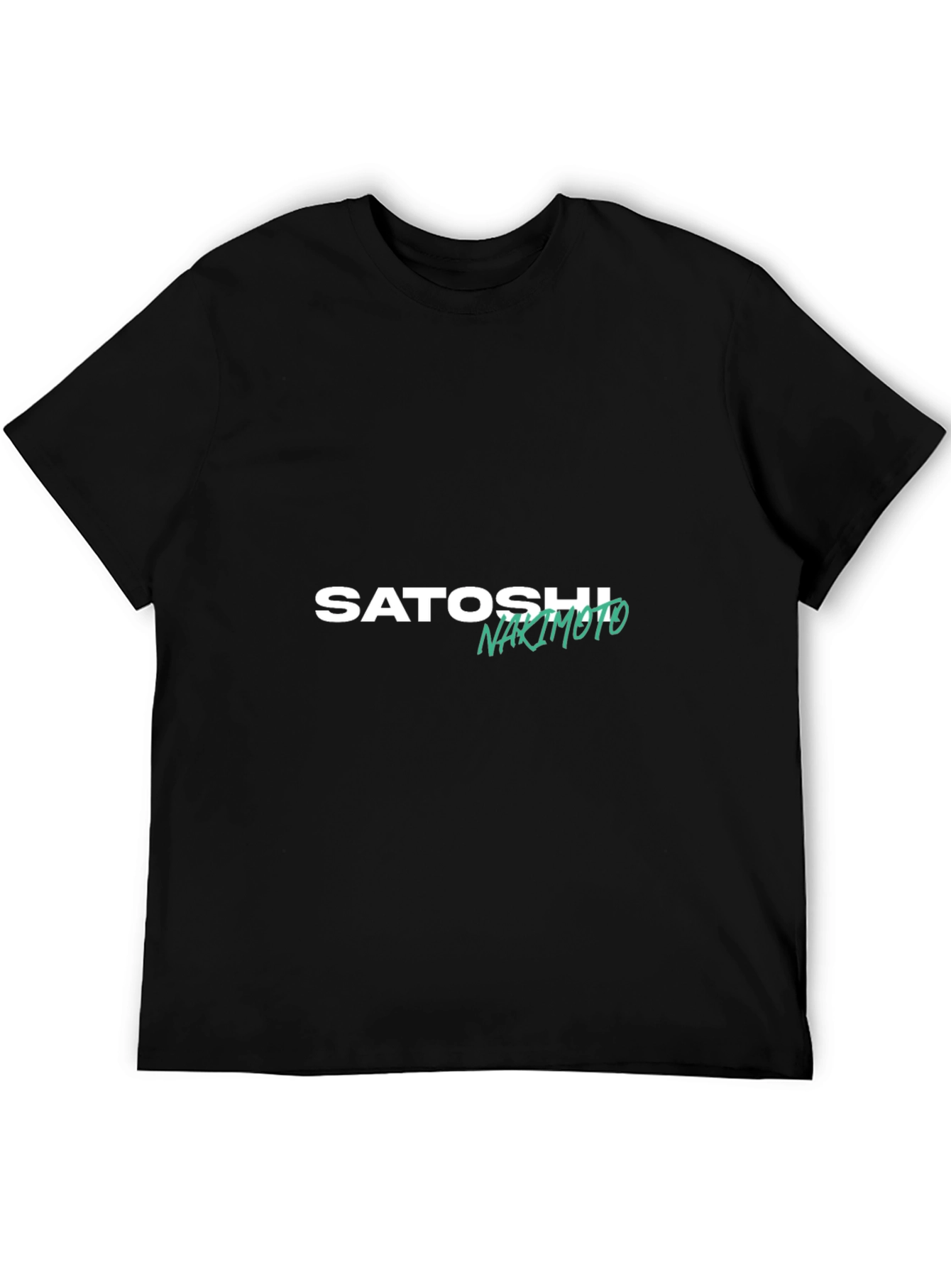 Satoshi Nakamoto Black T-Shirt - Crypto Enthusiast Tee